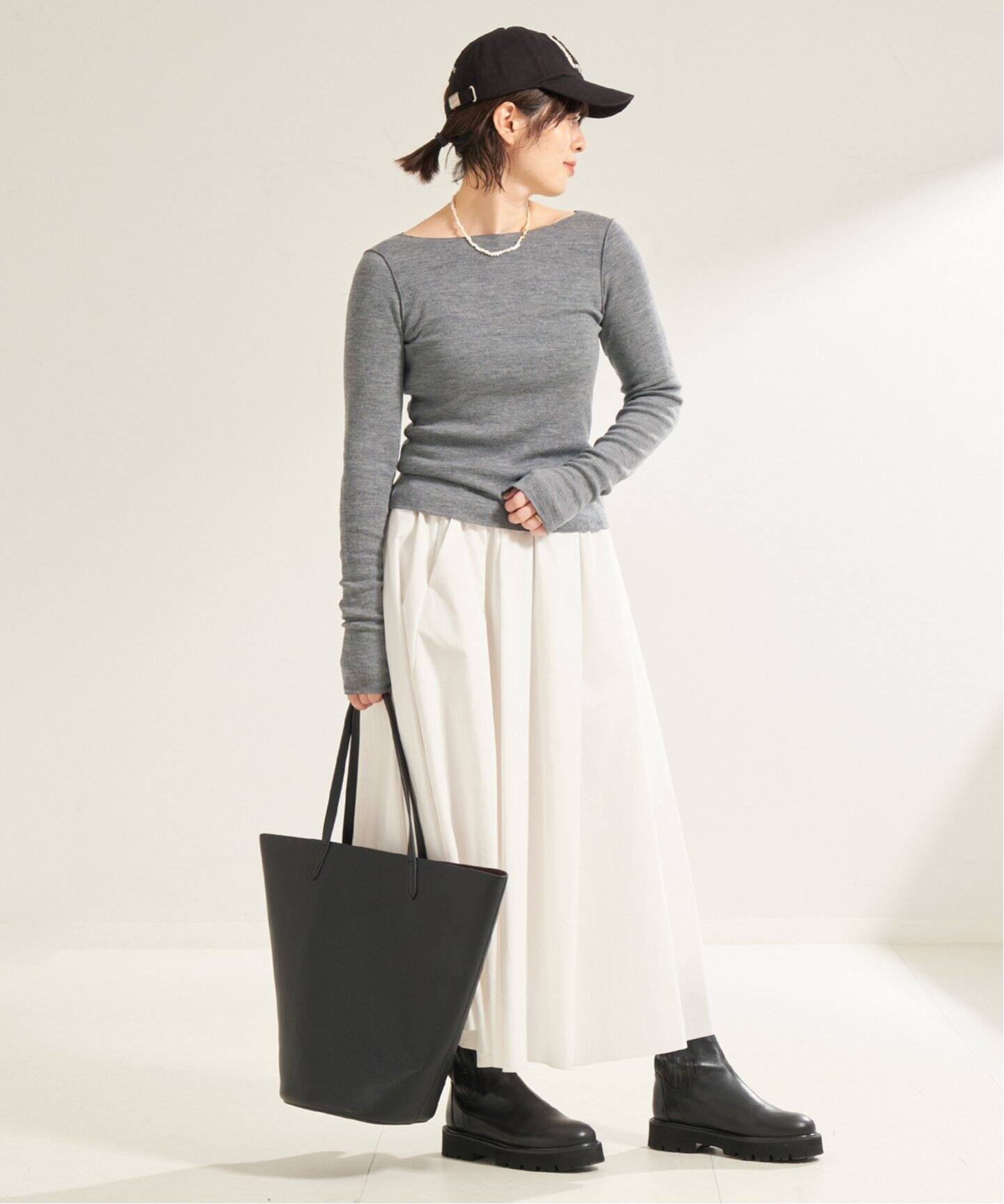 追加》typewriter cropped スカート（その他スカート）｜Plage