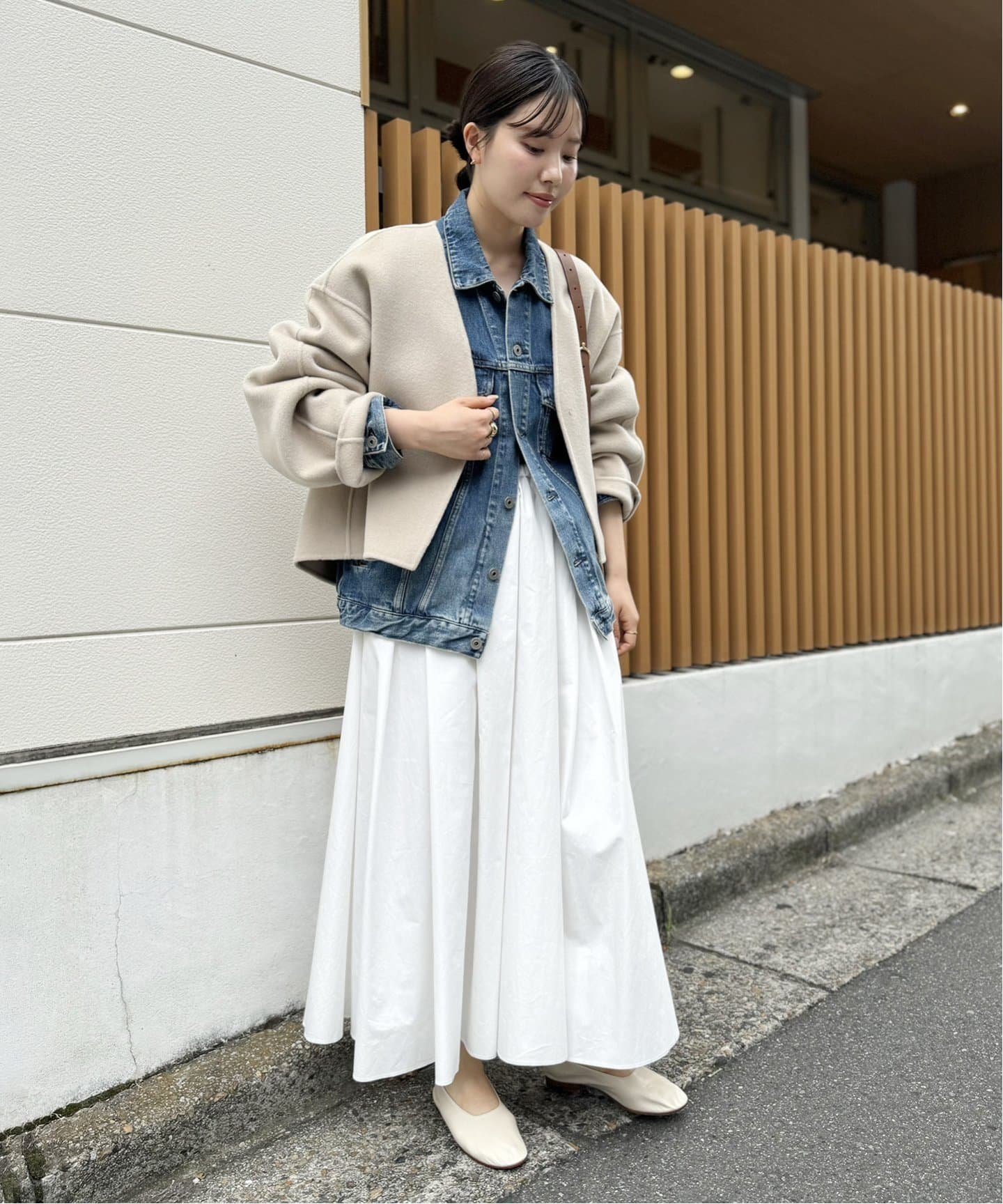 追加》typewriter cropped スカート（その他スカート）｜Plage