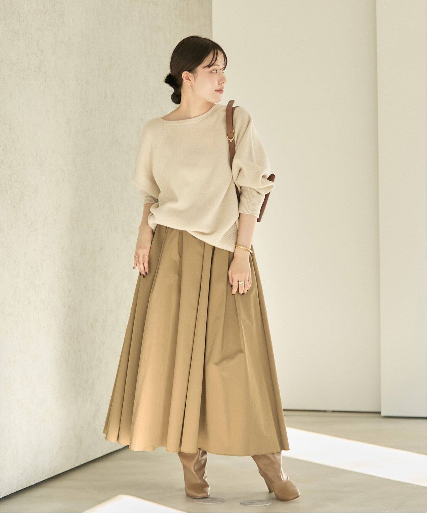 WEB限定追加》typewriter cropped スカート（その他スカート）｜Plage 