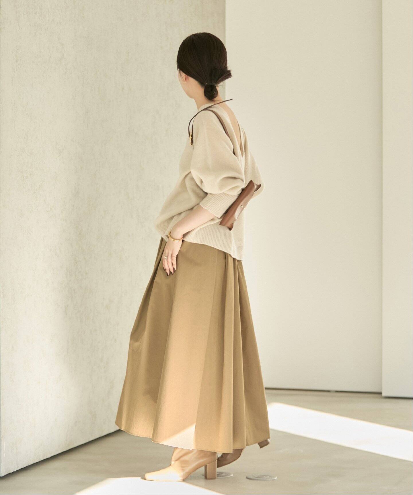 WEB限定追加》typewriter cropped スカート（その他スカート）｜Plage 