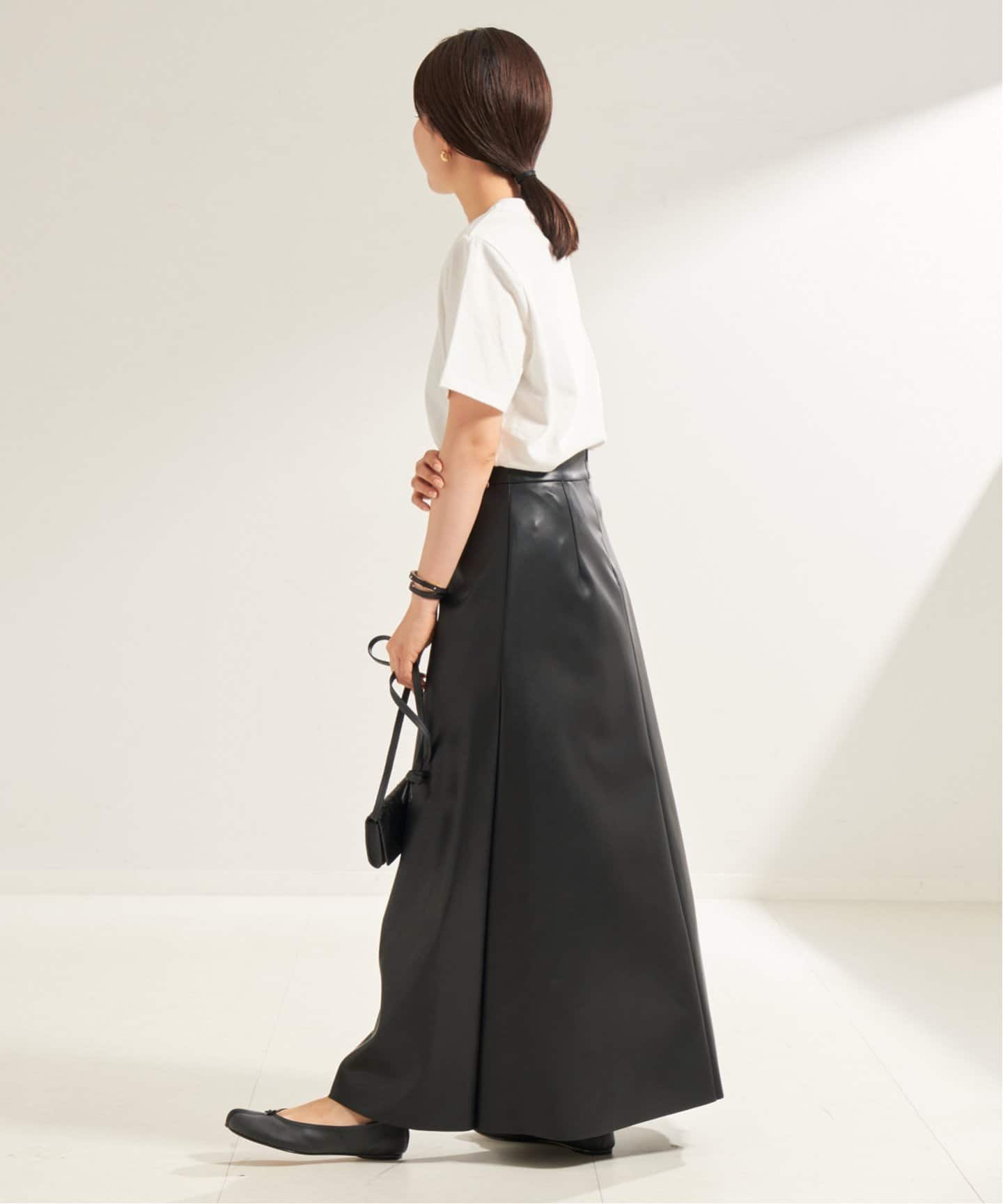 【専用】Plage レザースカート WEB・池袋店限定》Atelier faux cuir スカート（ロング・マキシ丈