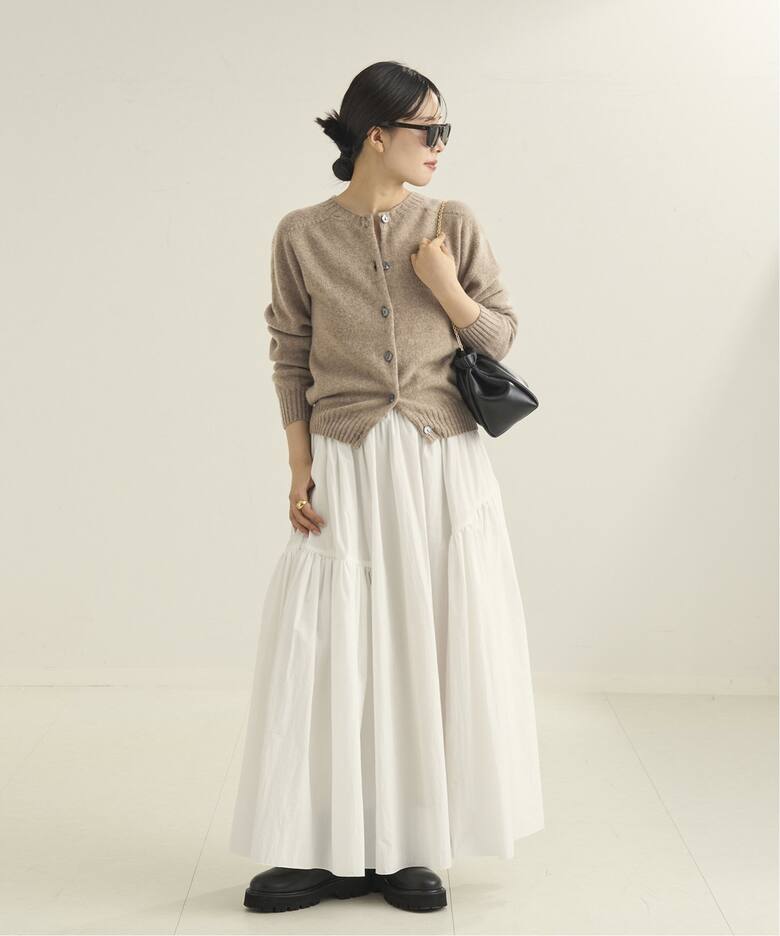 typewriter asymmetry スカート（ロング・マキシ丈スカート）｜Plage 