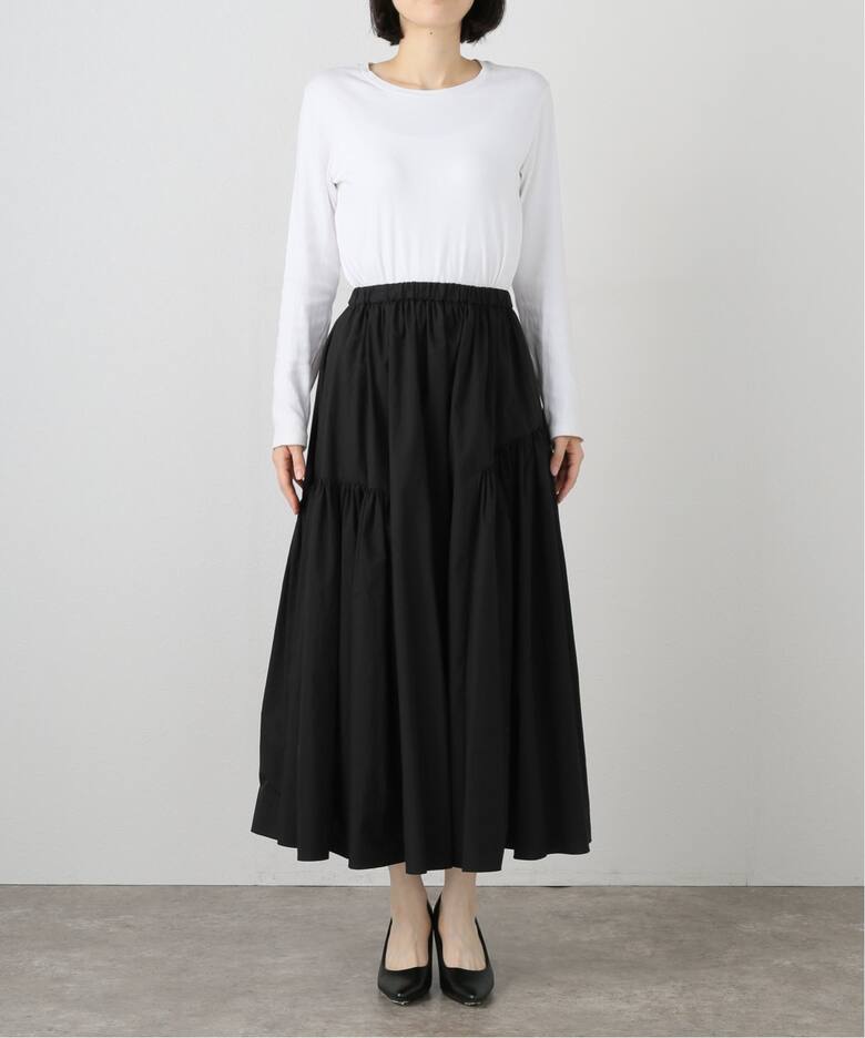 typewriter asymmetry スカート（ロング・マキシ丈スカート）｜Plage 