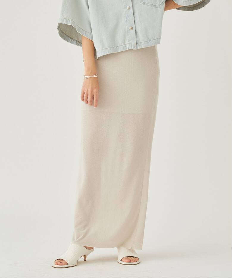 追加》C/L Sheer Jersey スカート（その他スカート）｜Plage 