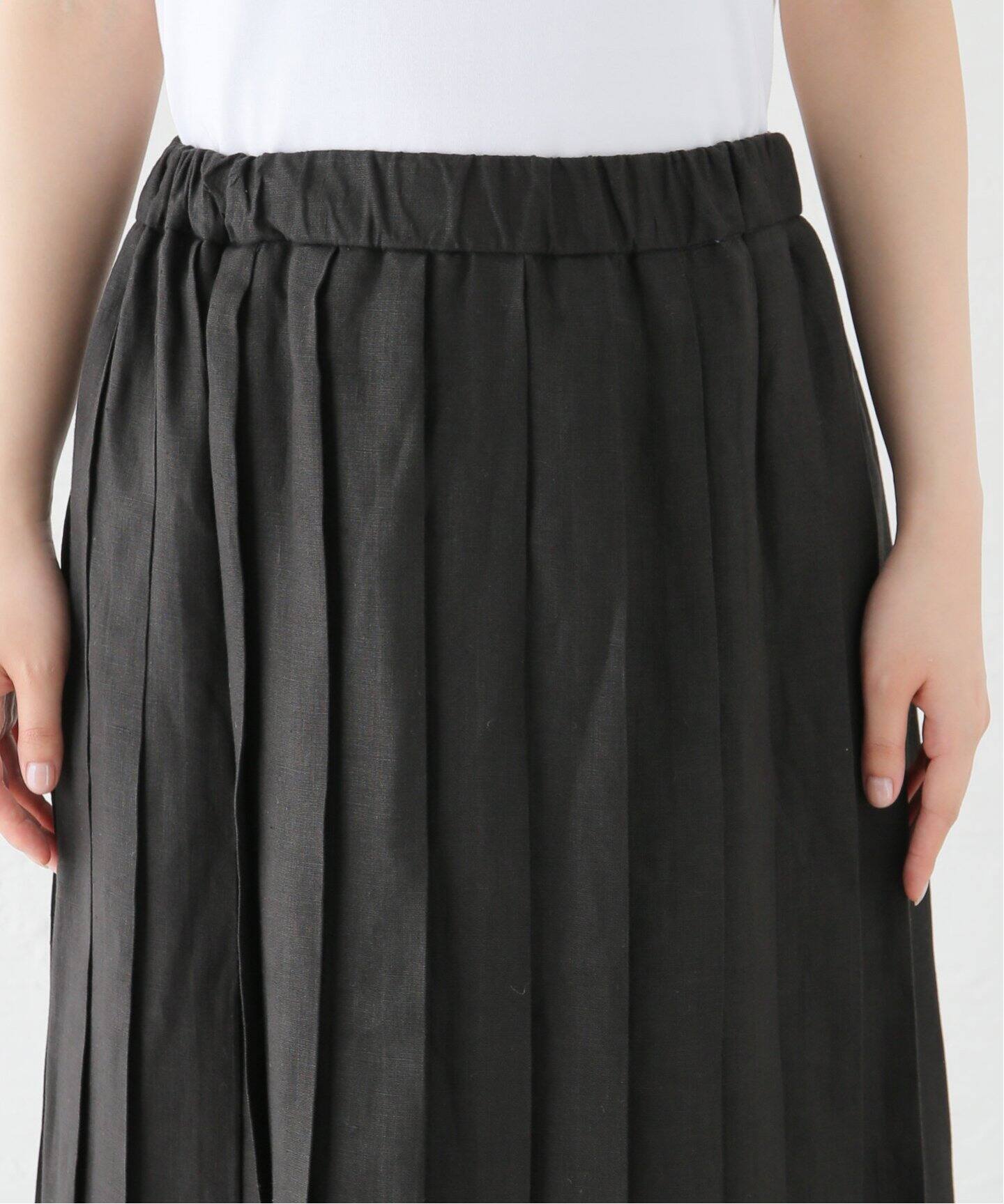 ONEIL OF DUBLIN/オニールオブダブリン 別注 PLEATED MAXI スカート  