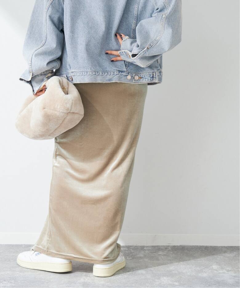 SIMONE WILD/シモーネ ワイルド】別注 スリットロングスカート（ロング 
