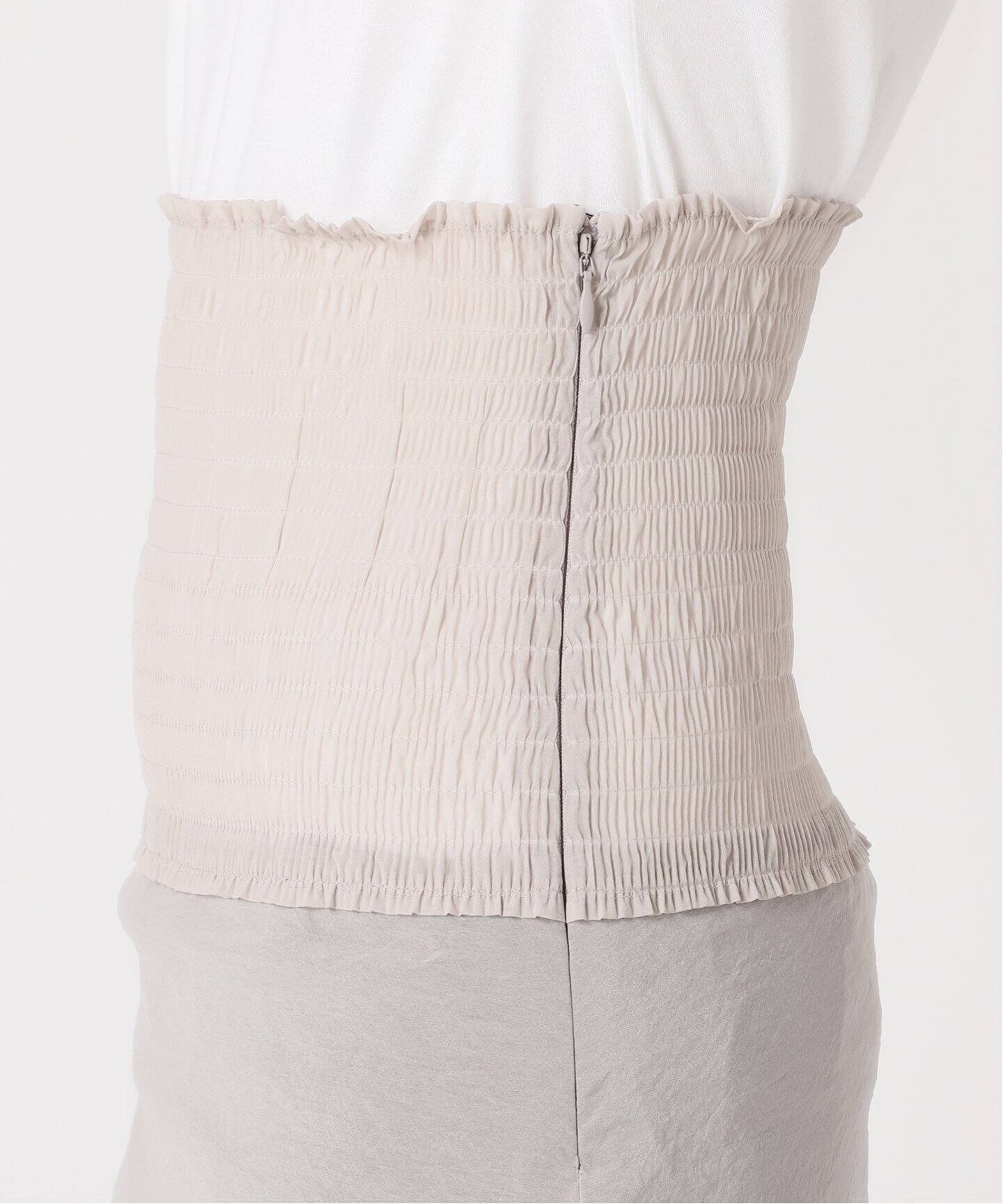 TANC TOKYO/タンクトウキョウ SHIRRING OVERLAP スカート（その他  