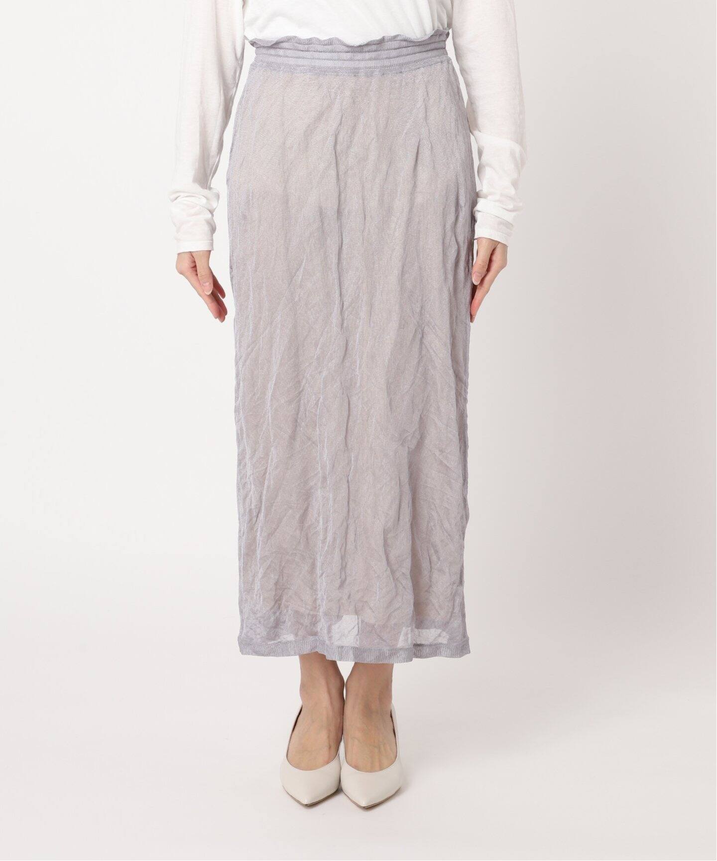 CURRENTAGE/カレンテージ】 SEE THROUGH W スカート（その他