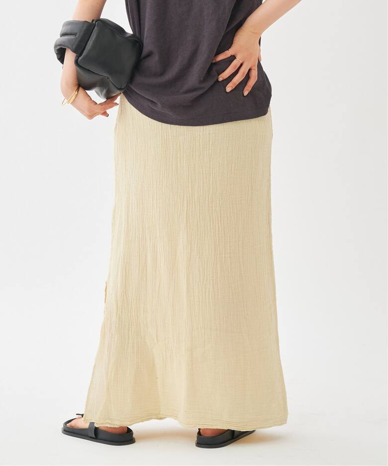 LES ATELIERS FRANCAIS DE CONFECTION 別注 I LINE スカート（ロング  