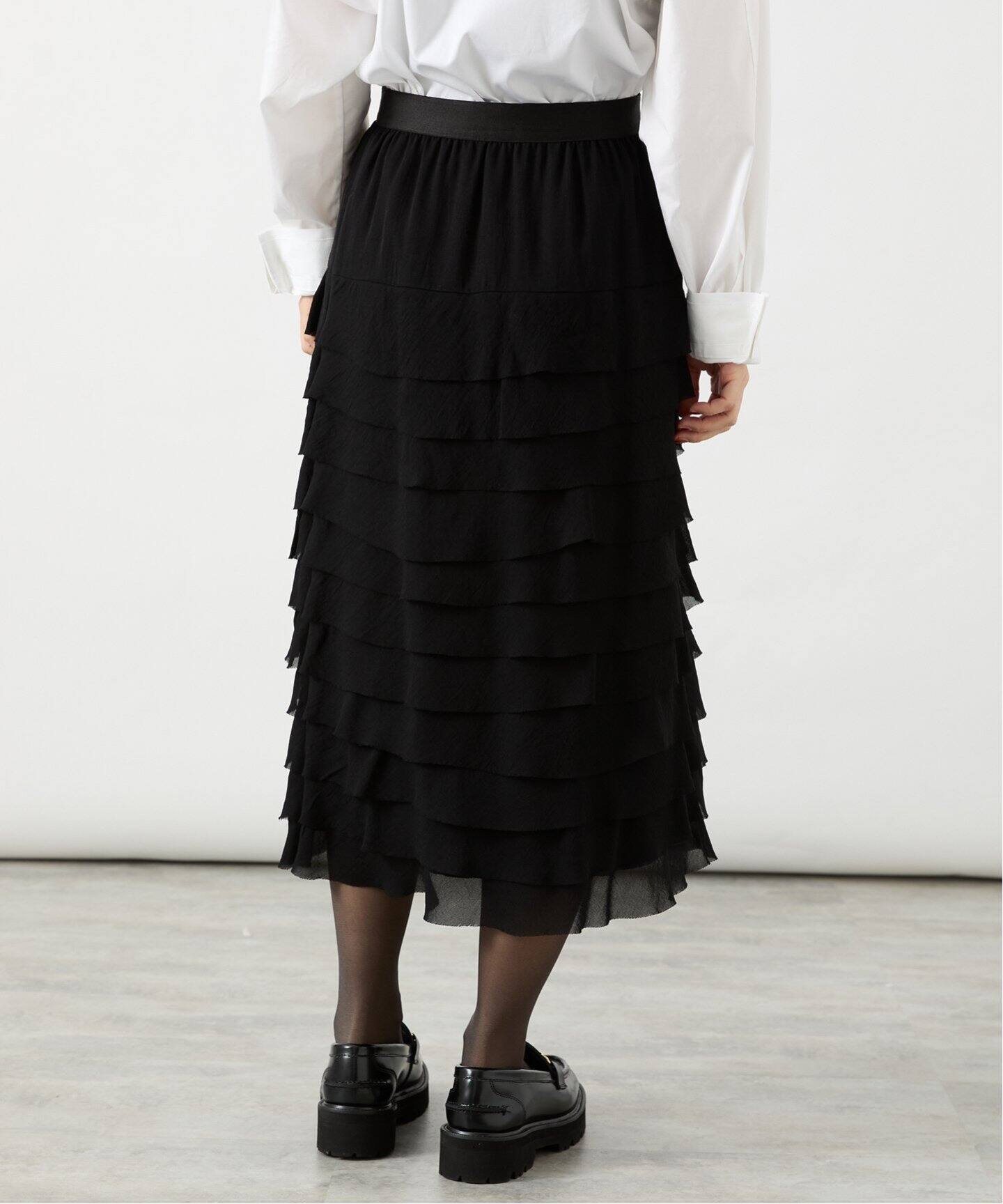 TAジョーゼットティアードスカート（その他スカート）｜VERMEIL par  