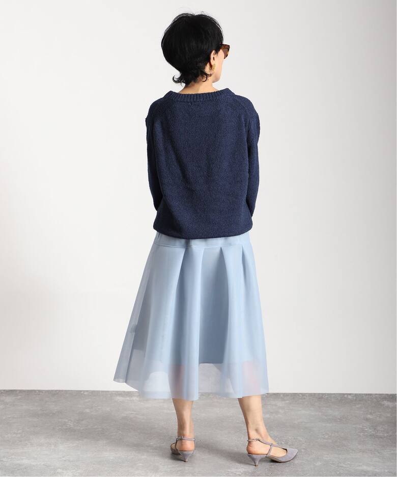 ダブルラッセル ダンボールタックスカート（その他スカート）｜VERMEIL  