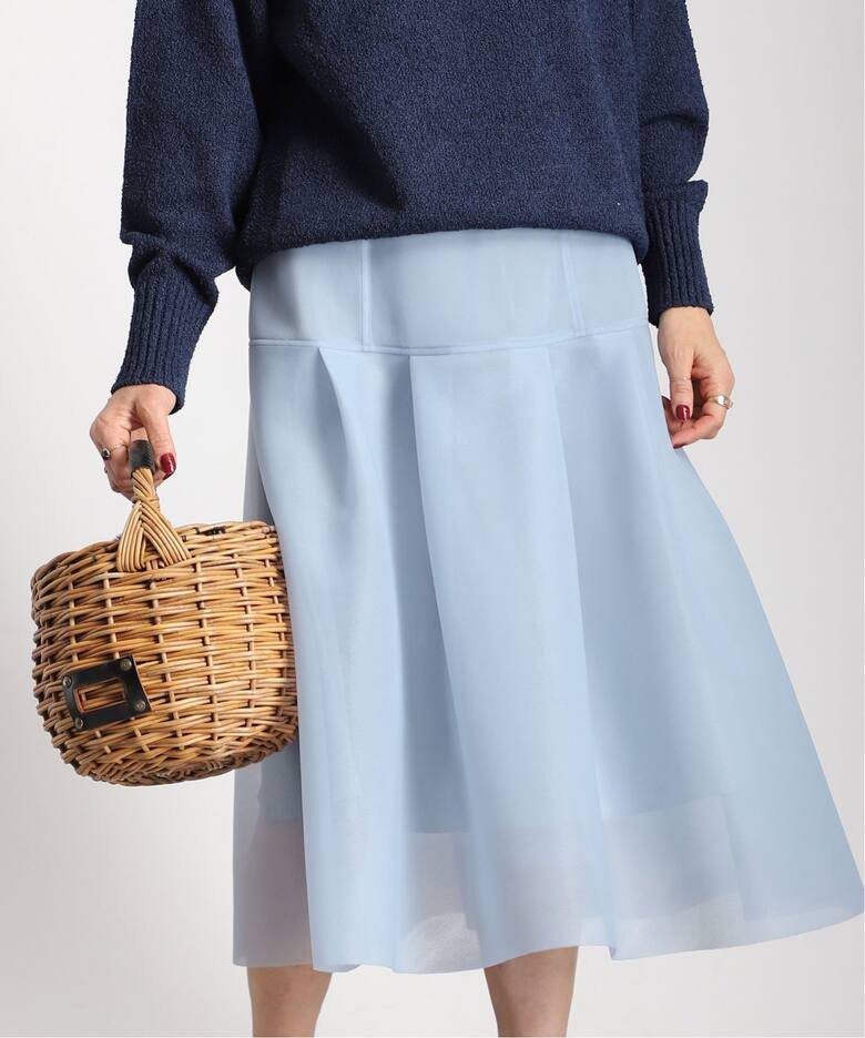 ダブルラッセル ダンボールタックスカート（その他スカート）｜VERMEIL  