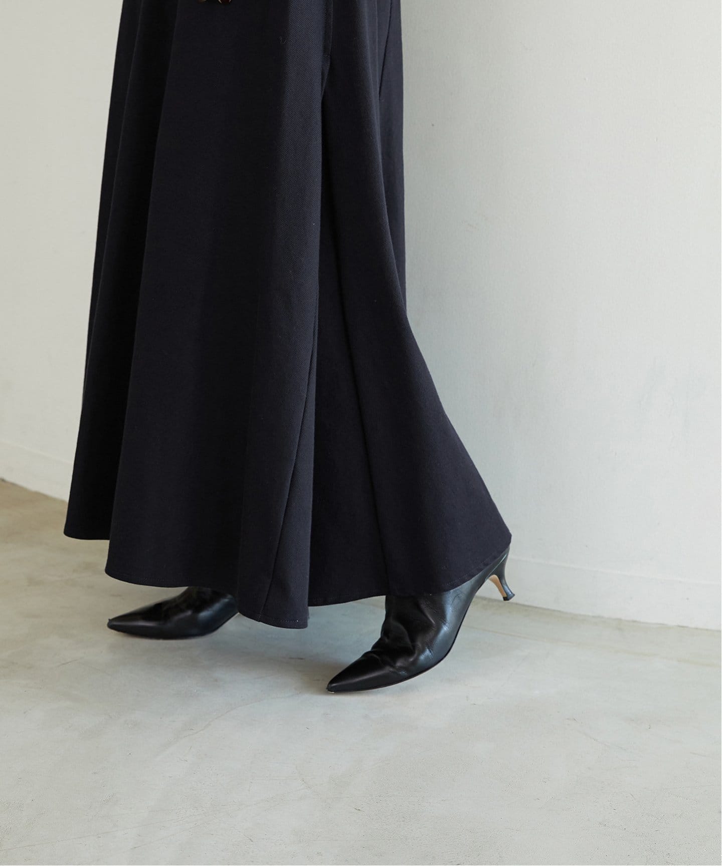 オーガニックツイルスカート（ロング・マキシ丈スカート