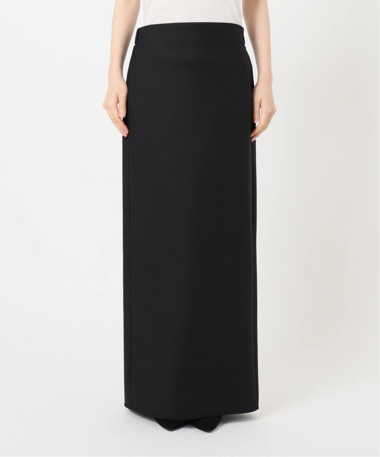 Scotch cheviot バイアスタイトスカート（ロング・マキシ丈スカート  