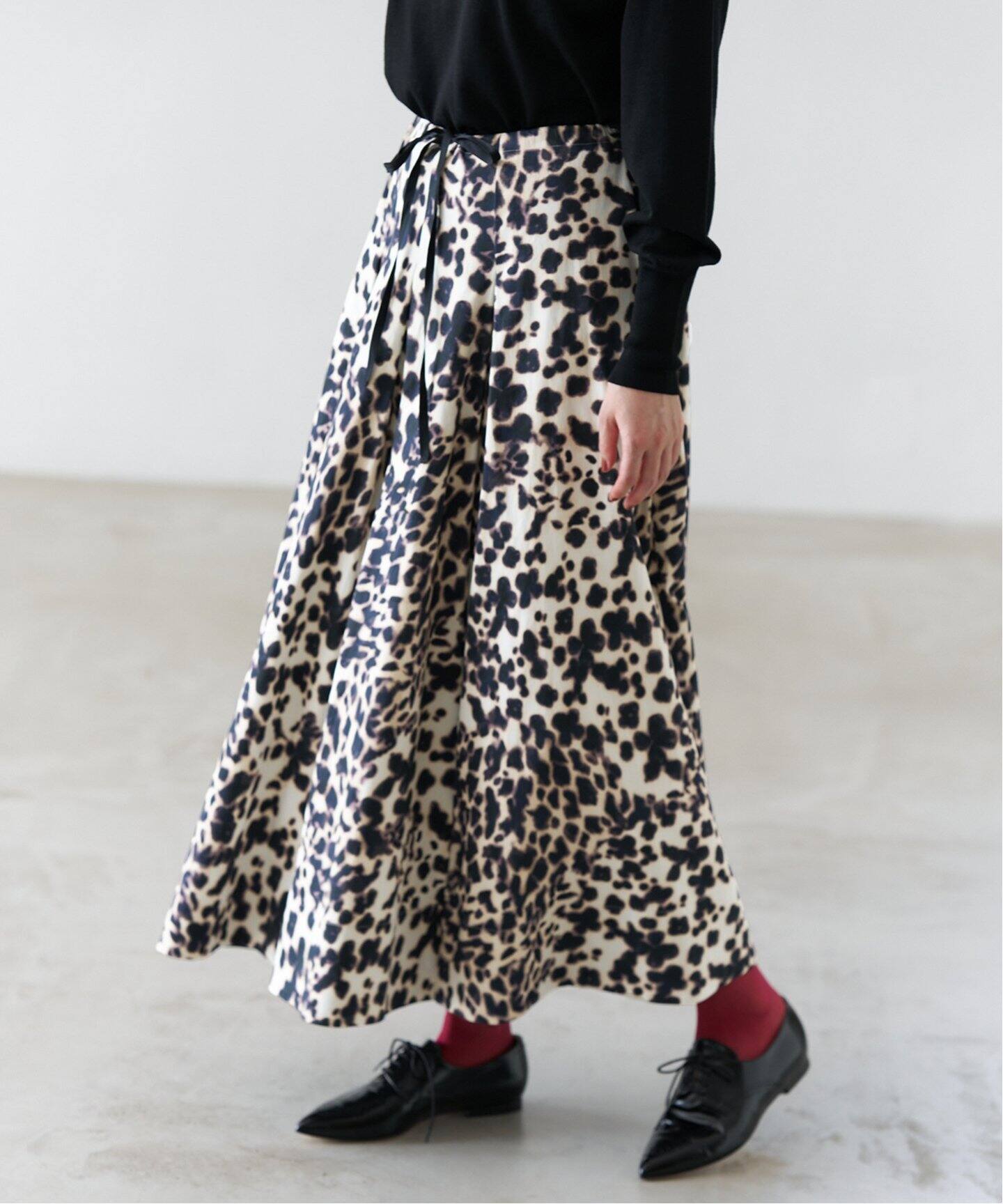 Leopardスカート（ロング・マキシ丈スカート）｜VERMEIL par iena 