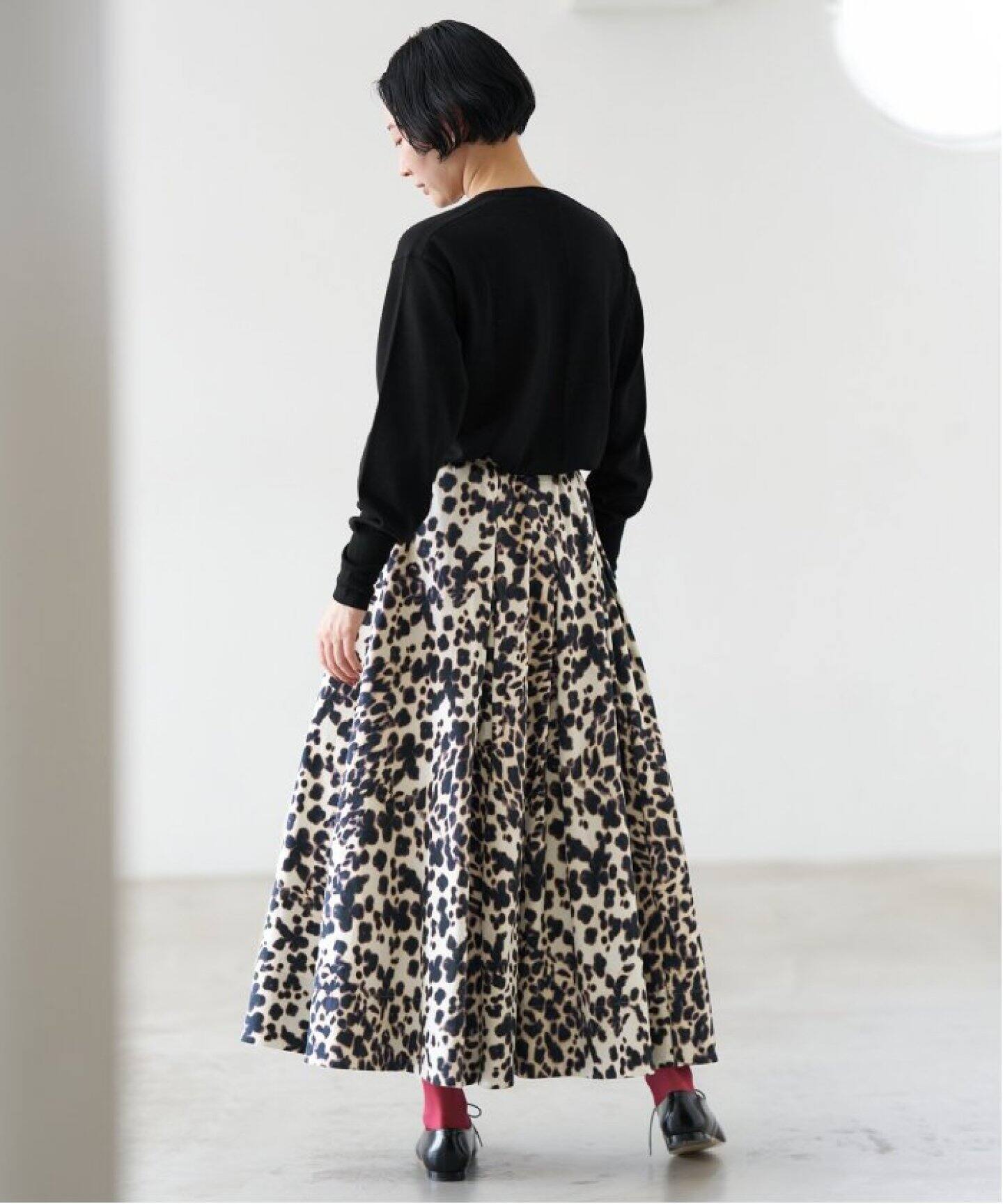 Leopardスカート（ロング・マキシ丈スカート）｜VERMEIL par iena 