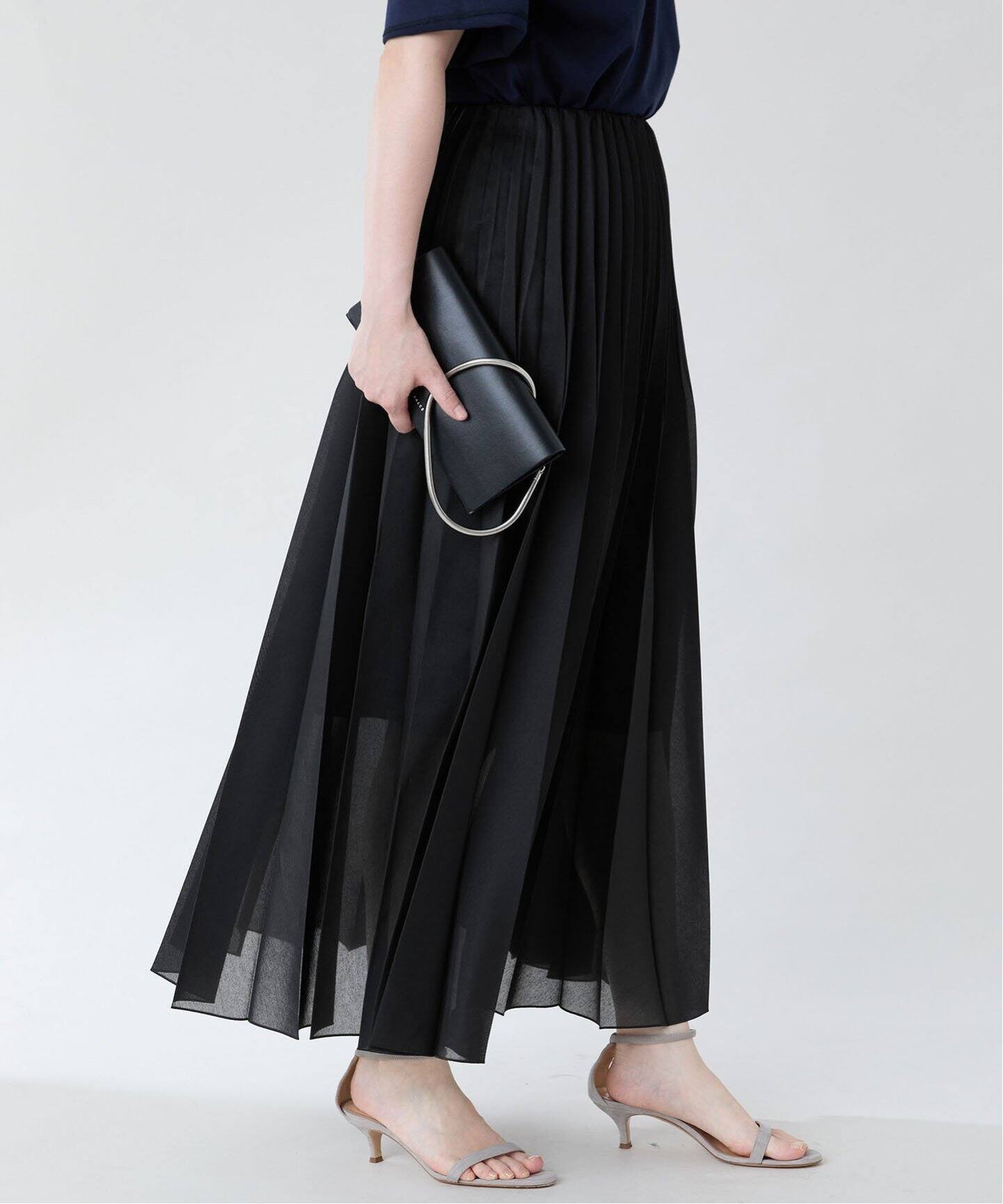 IENA アコーディオンプリーツスカート 