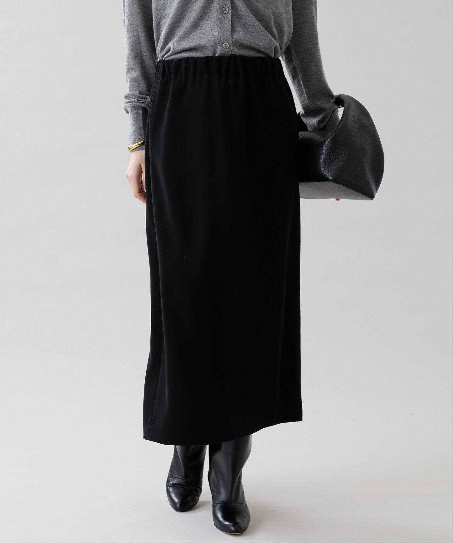 saqui コットン Aライン ロングシャツワンピース ハーフボタン ベルト  