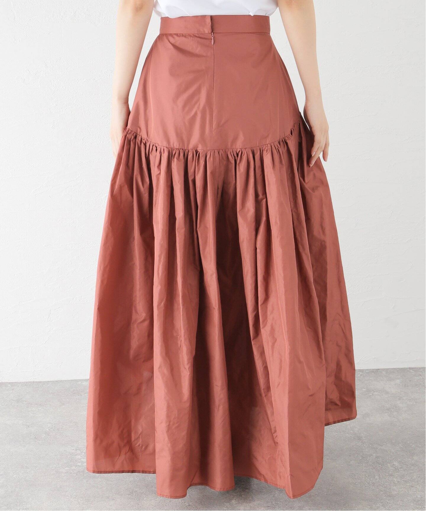 MARTIN GRANT（マーティングラント） drop waist gathered スカート 