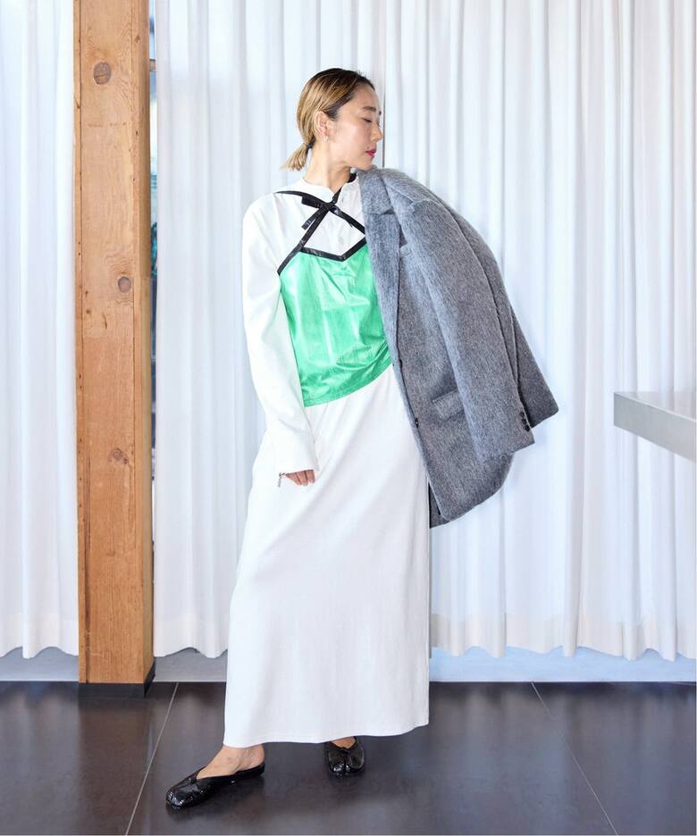 RIB CUT DRESS：ワンピース（ワンピース）｜CITYSHOP（シティショップ  