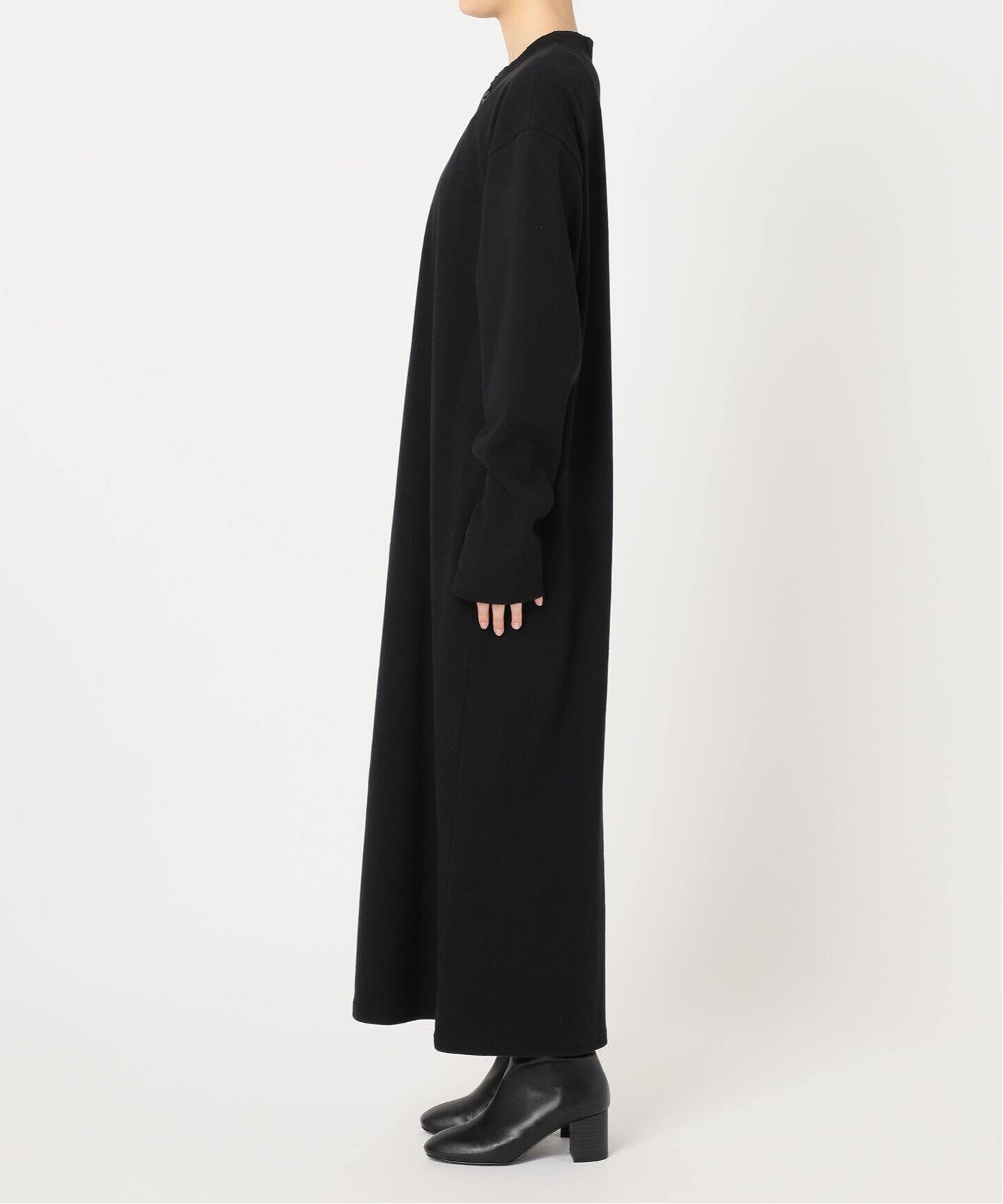 25ss 美品　RIB CUT DRESSワンピース　ブラック36 RIB CUT DRESS：ワンピース（ワンピース）｜CITYSHOP（シティ