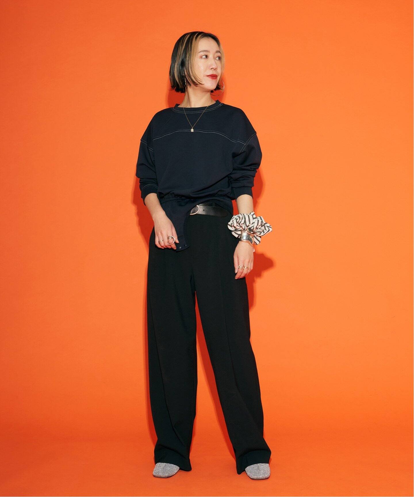 CITYSHOP・スウェット・オレンジ CITYSHOP THE MOOD SIMPLE スウェット