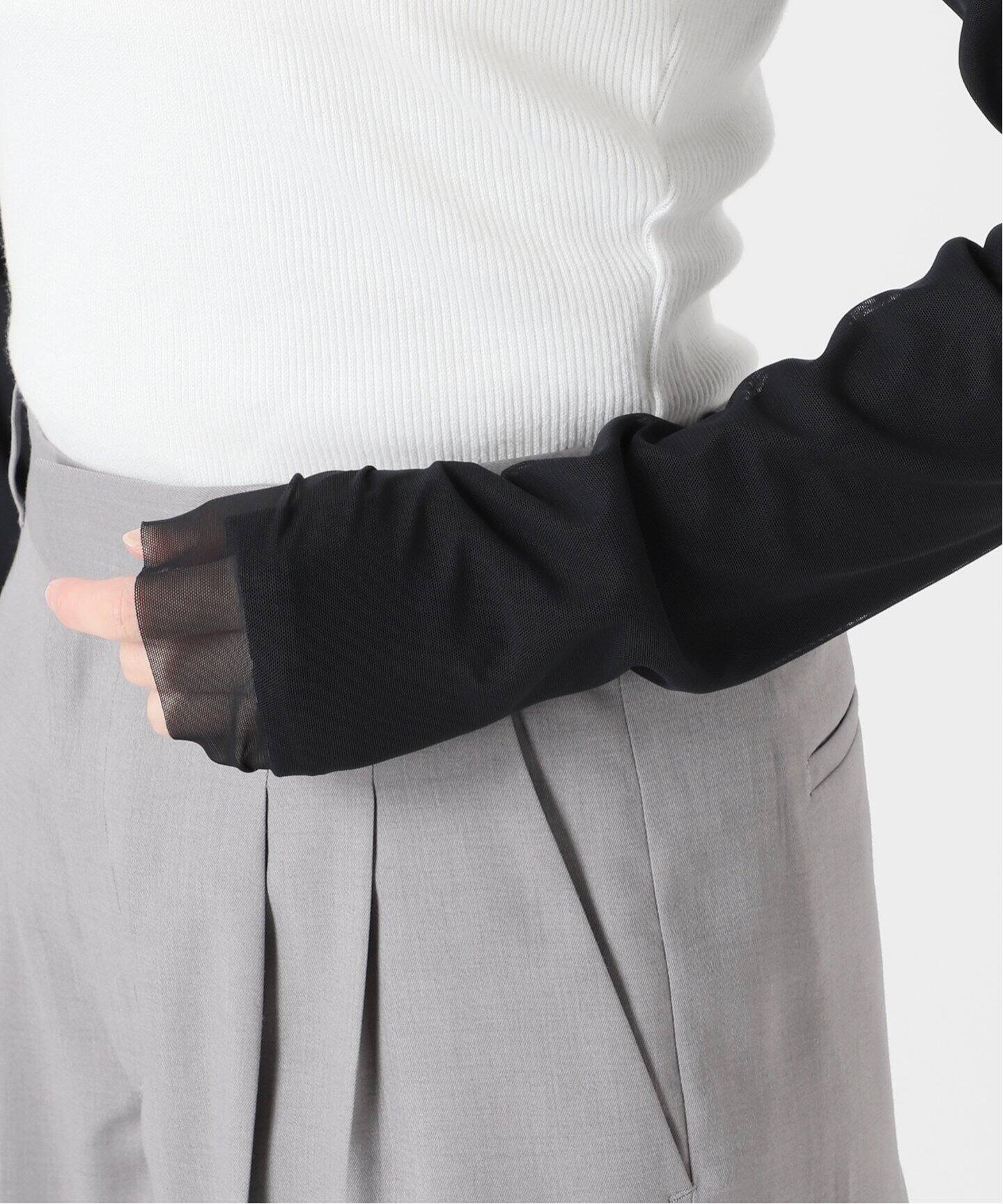 OVERNEATH 別注 rib sleeves：カットソー（Tシャツ／カットソー 