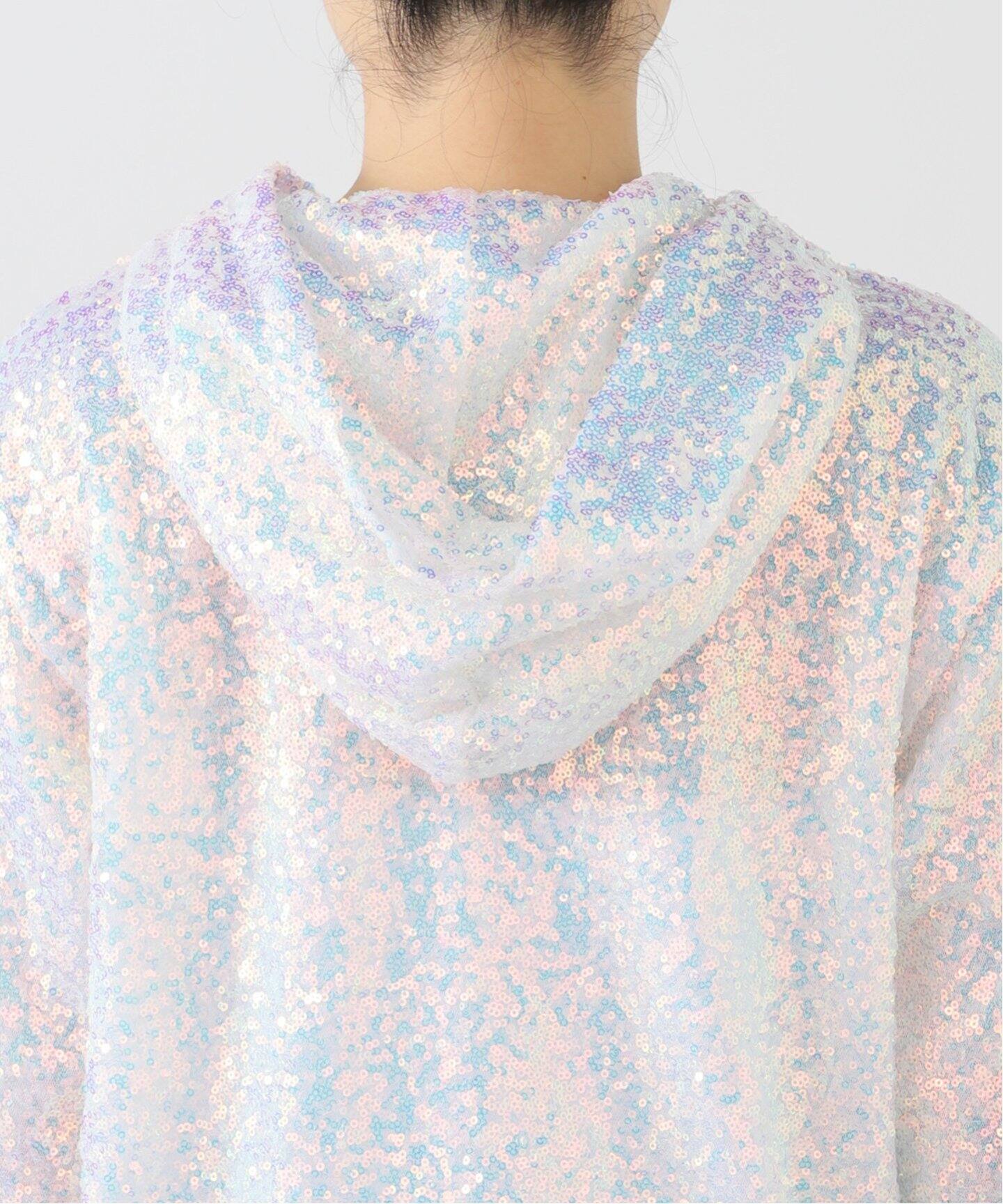 MASU SEQUINS HOODIE MPFW-CS1324：カットソー（Tシャツ／カットソー 