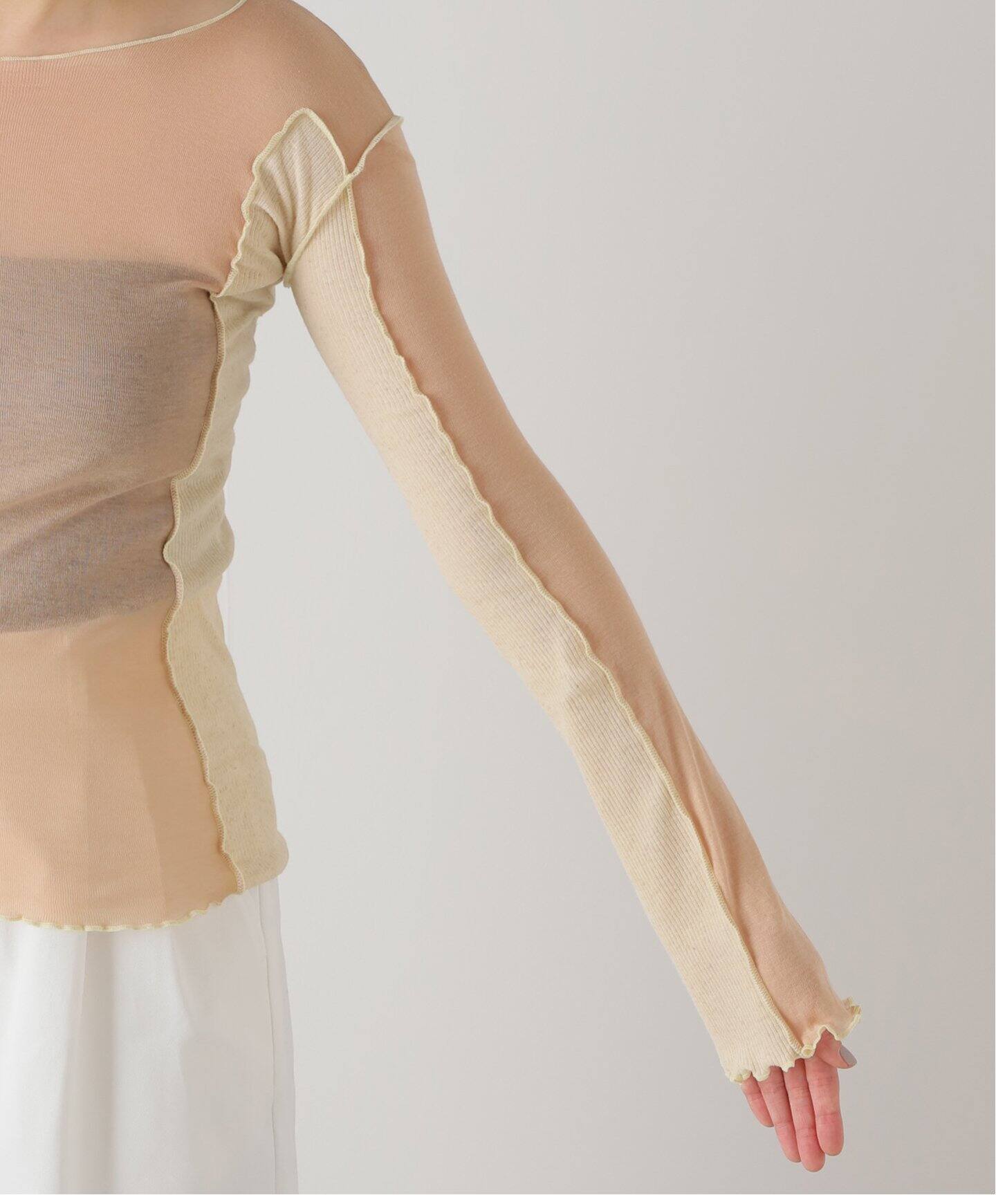 BASERANGE/ベースレンジ】SUN LONGSLEEVE：カットソー（Tシャツ