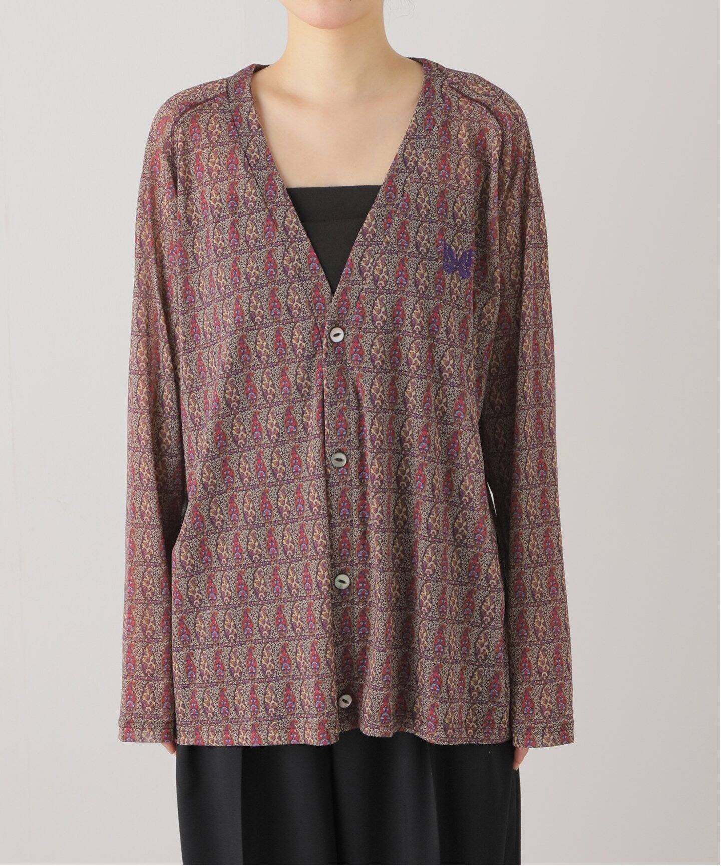 NEEDLES V NECK CARDIGAN OT251：カーディガン（カーディガン 