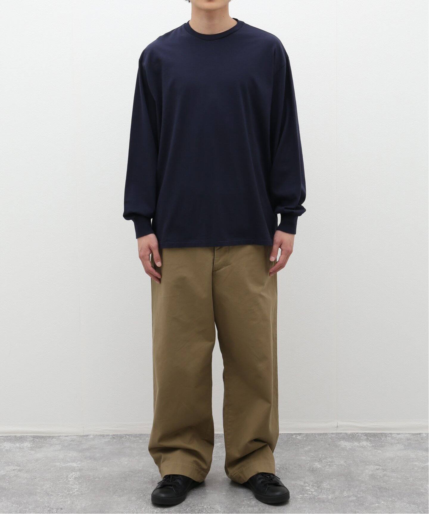 A.PRESSE / アプレッセ】Cashmere Blend L/S T-Shirt（Tシャツ  