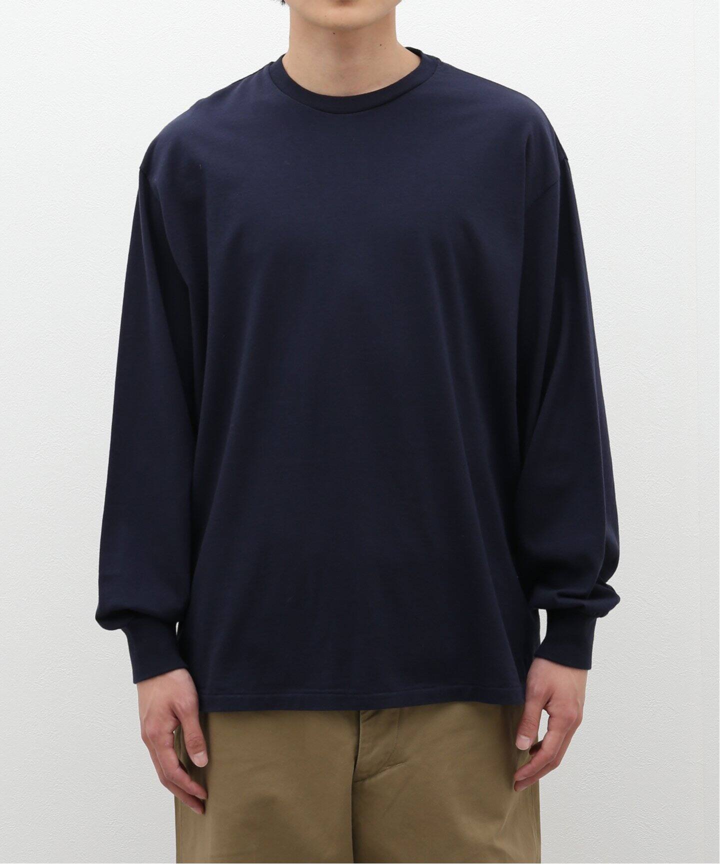 A.PRESSE / アプレッセ】Cashmere Blend L/S T-Shirt（Tシャツ 