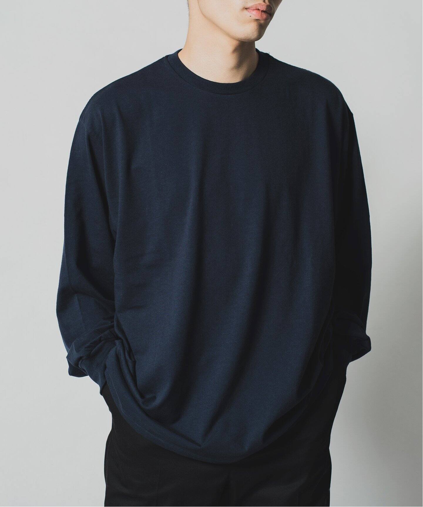 A.PRESSE / アプレッセ】Cashmere Blend L/S T-Shirt（Tシャツ  