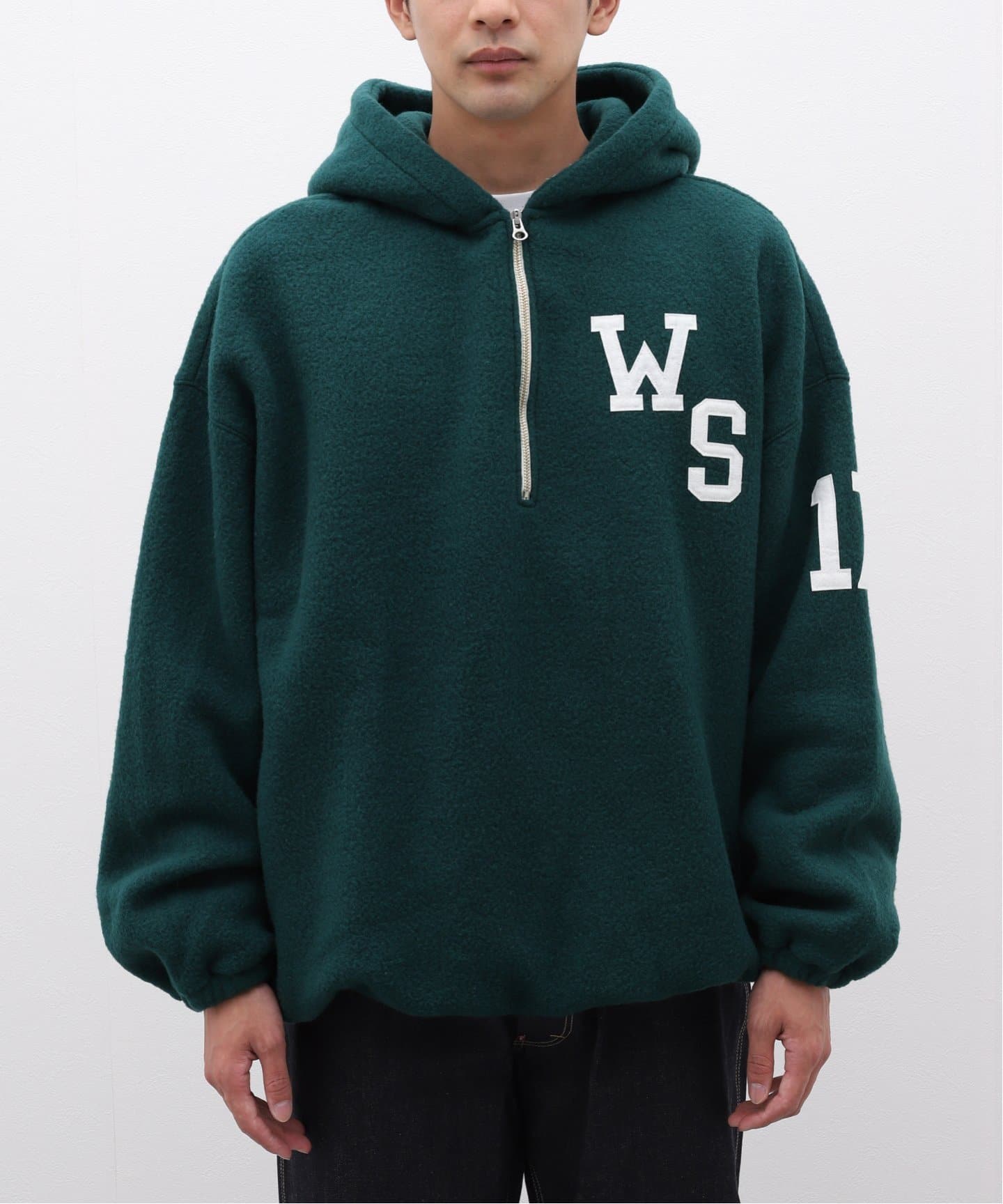 INSCRIRE アンスクリア 24AW Freece Hoodie ウールフリースパーカー