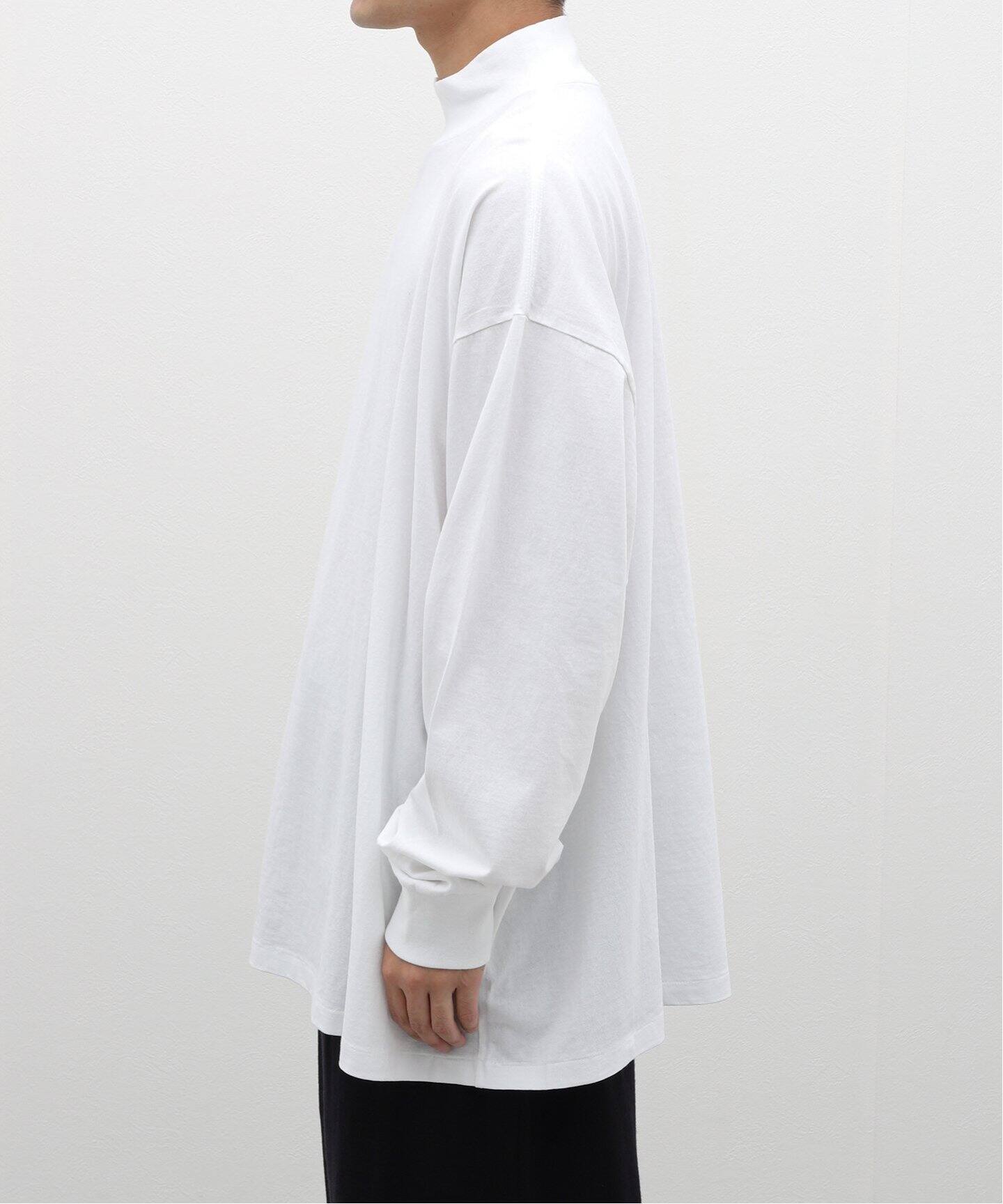 COMOLI / コモリ】コットンジャージ モックネックプルオーバー（T 