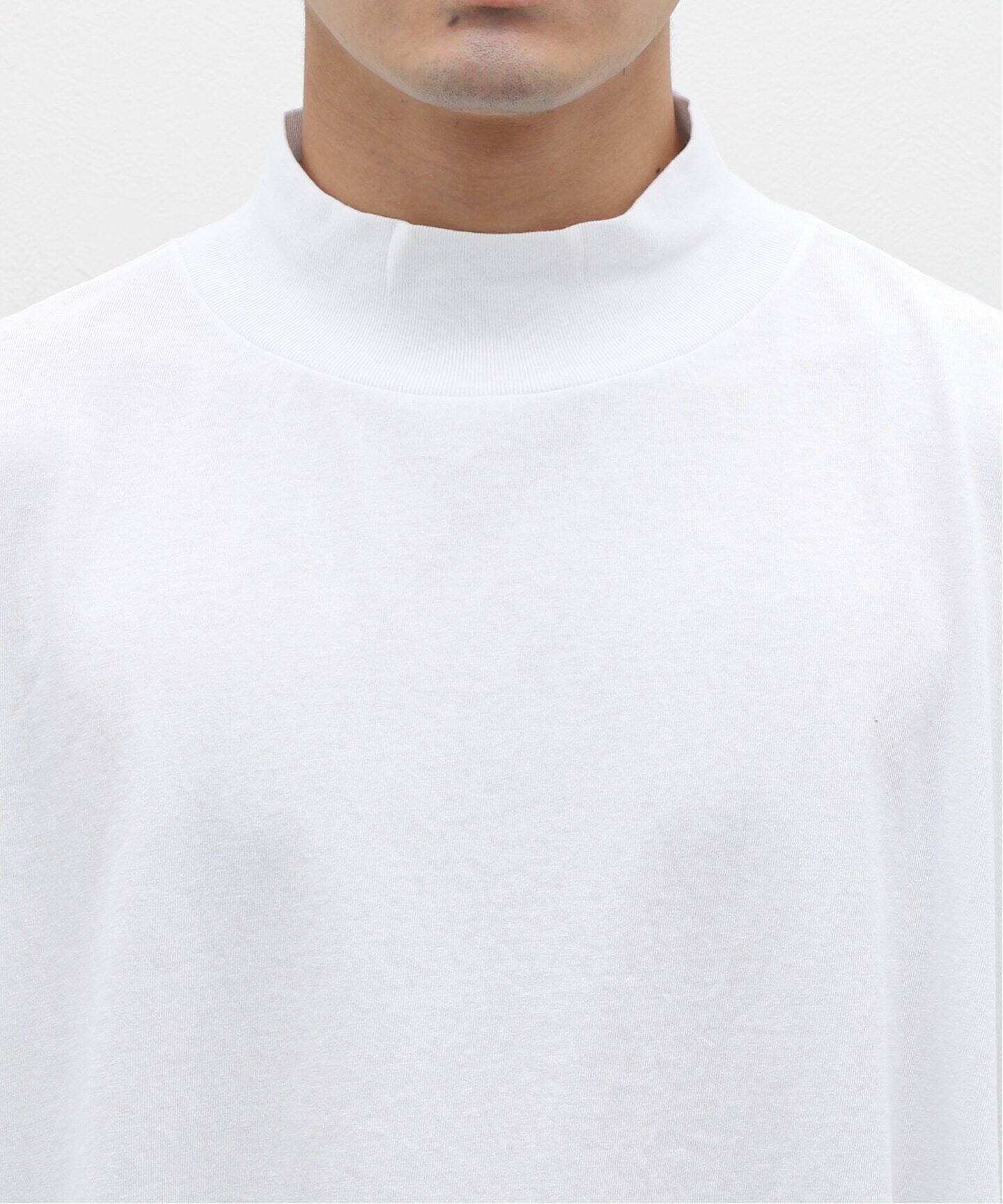 COMOLI / コモリ】コットンジャージ モックネックプルオーバー（T 