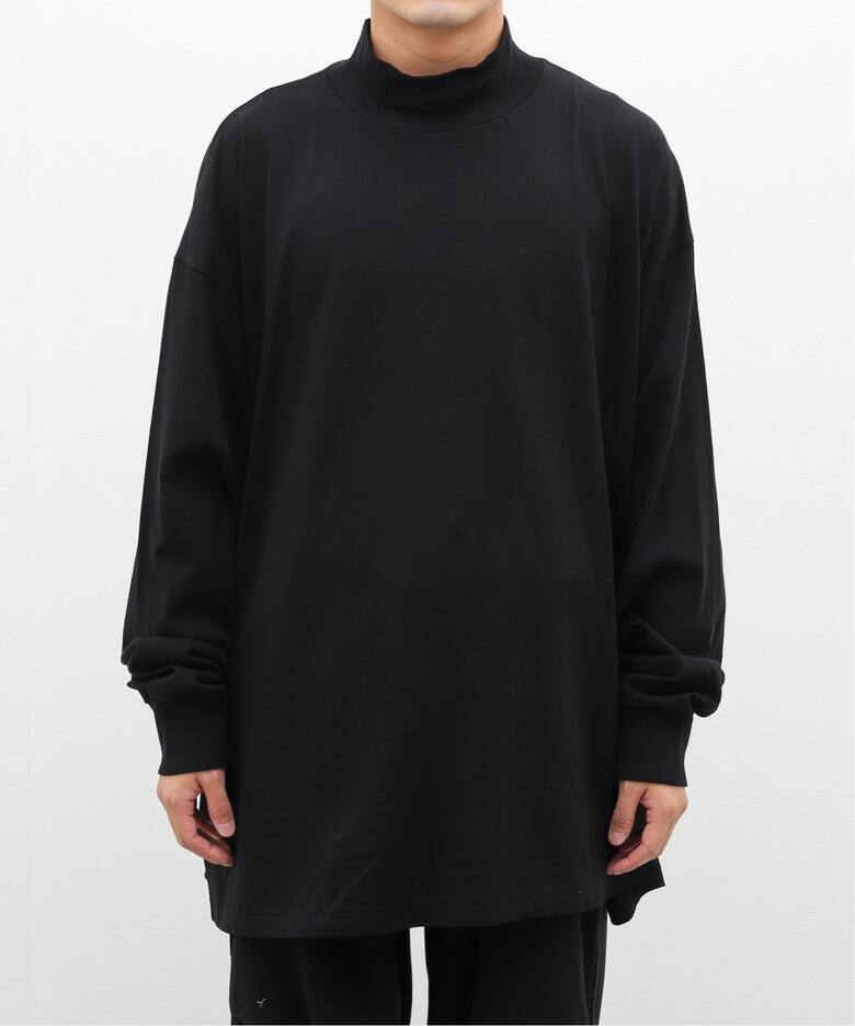 COMOLI / コモリ】コットンジャージ モックネックプルオーバー（T 