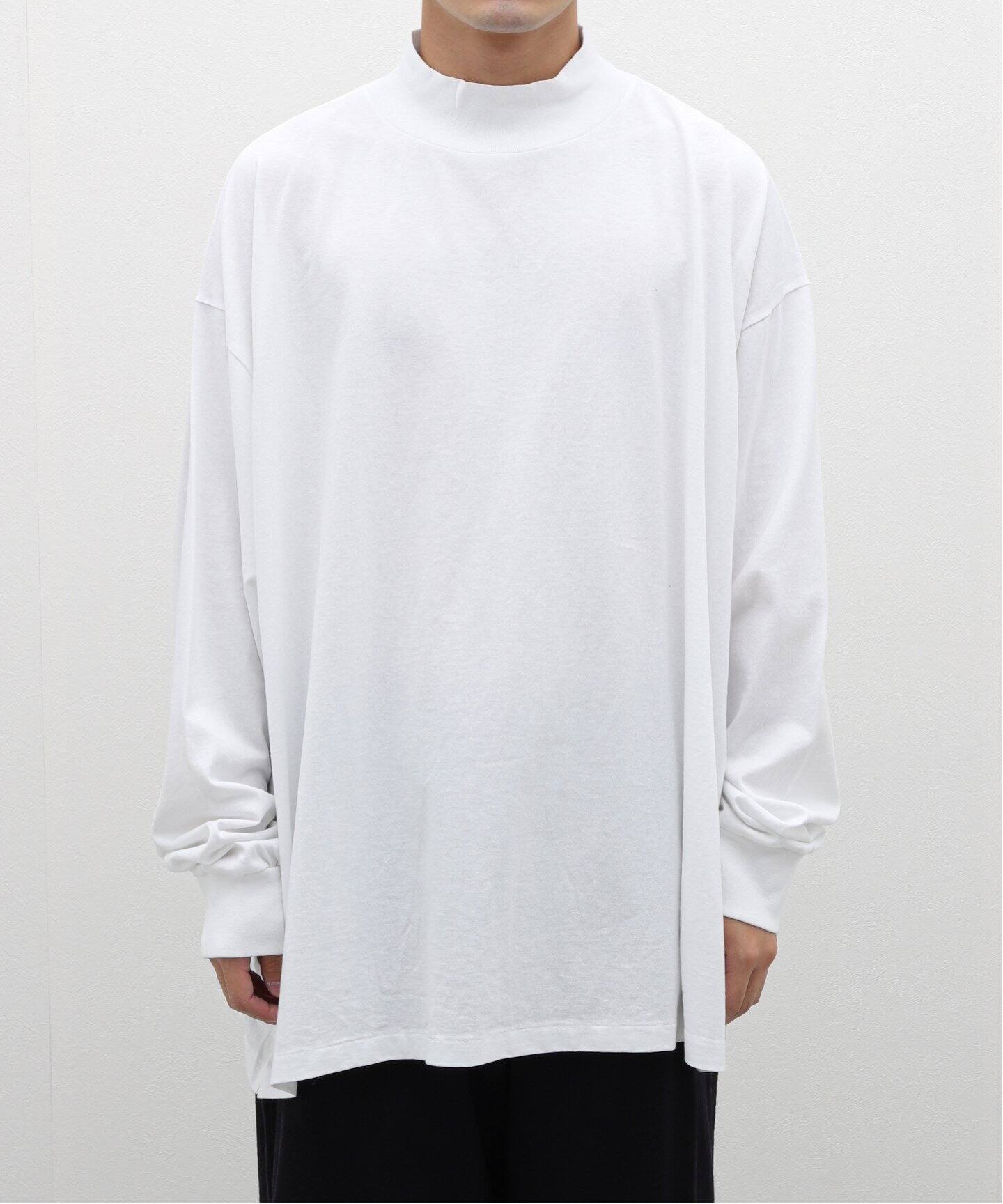 COMOLI / コモリ】コットンジャージ モックネックプルオーバー（T 