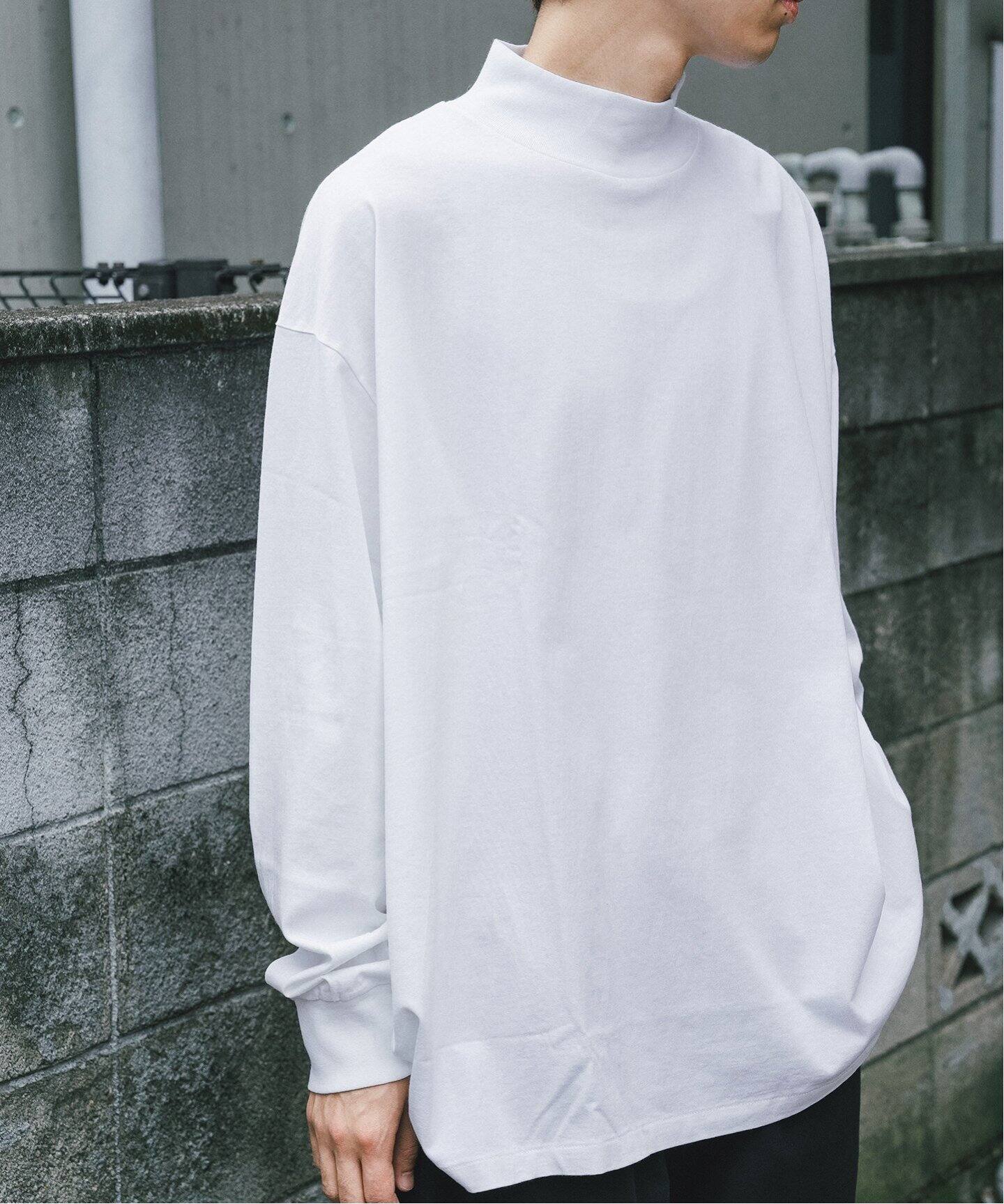 COMOLI / コモリ】コットンジャージ モックネックプルオーバー（T 