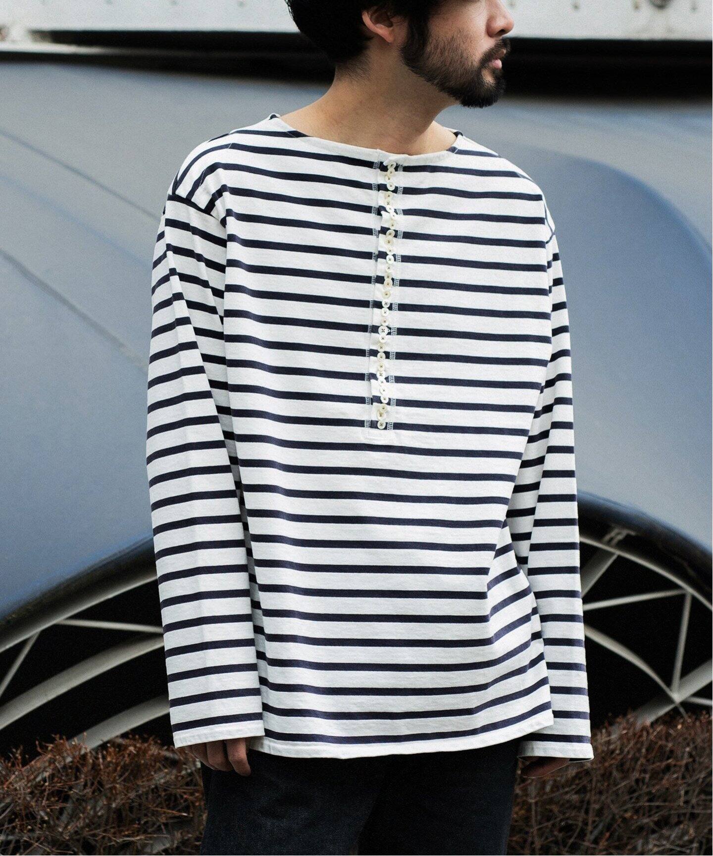 CURRENTAGE / カレンテージ】buttonBasque A2542UTS402（Tシャツ 