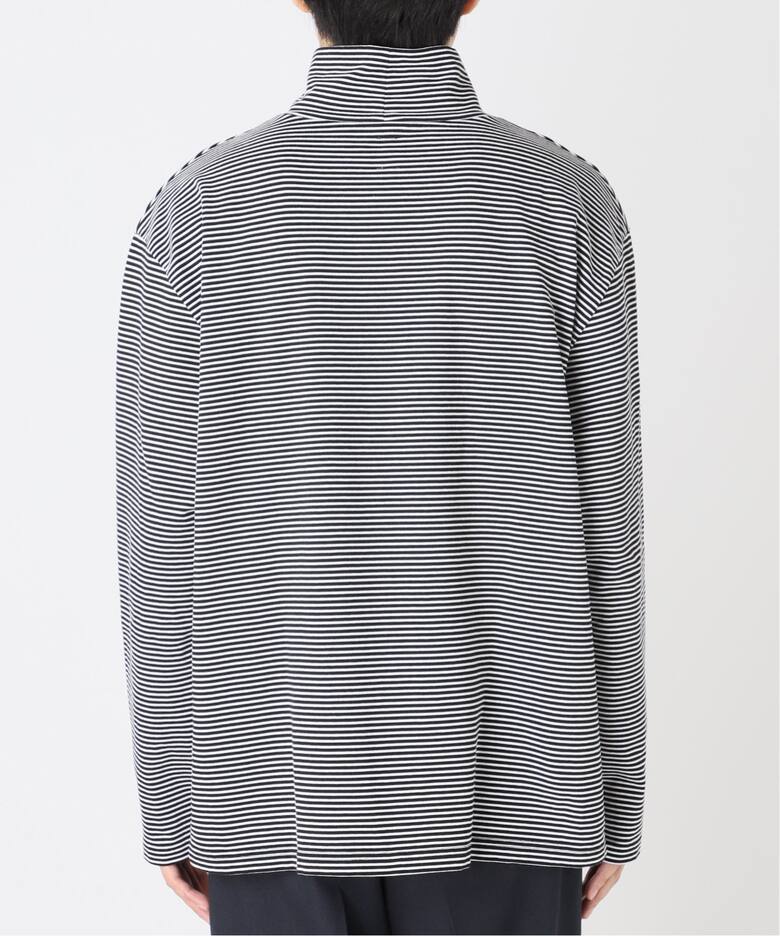 LE / エルイー】ボーダーハイネック（Tシャツ／カットソー）｜L