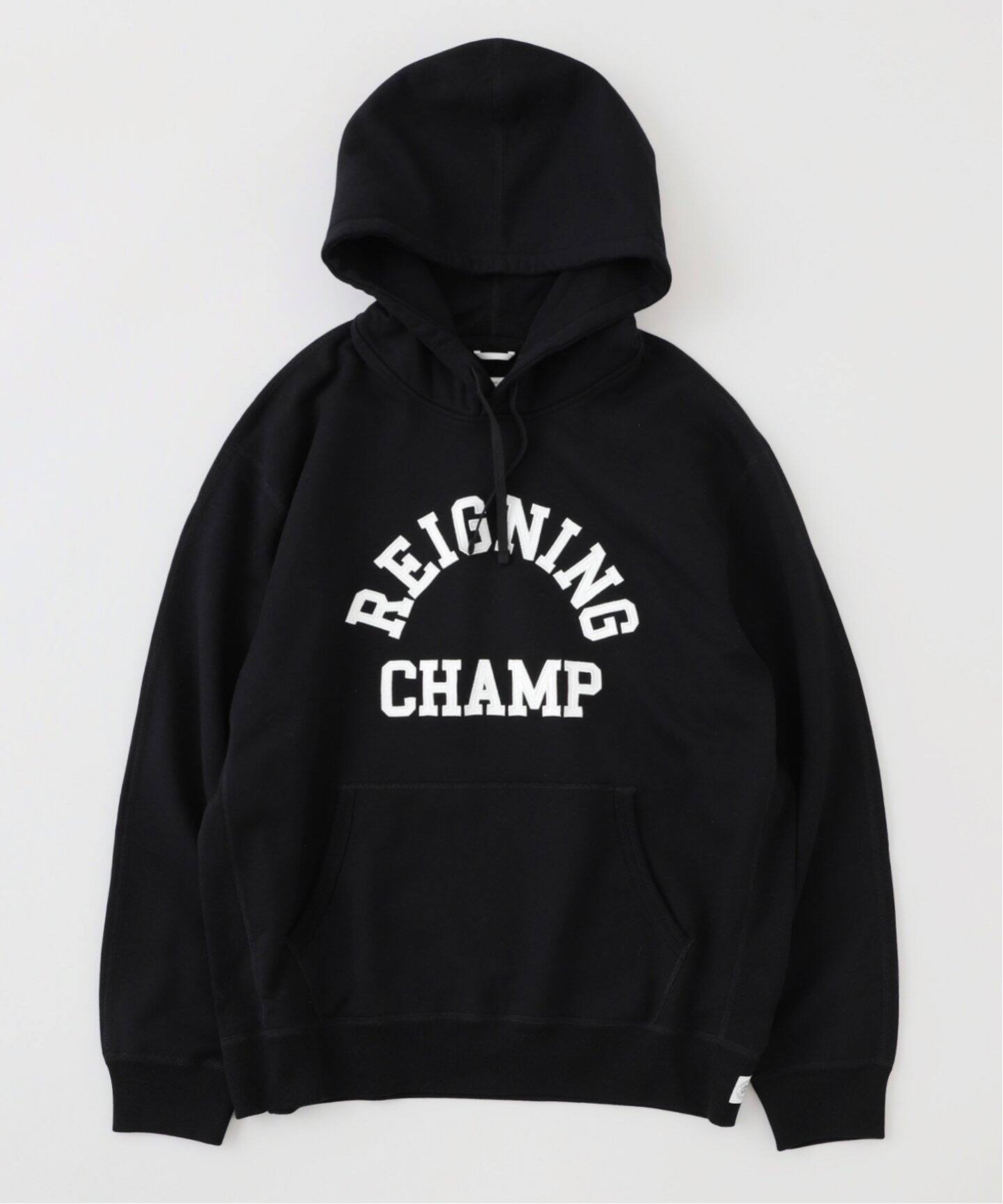 MIDWEIGHT TERRY ARCH LOGO HOODIE（パーカー）｜REIGNING CHAMP 