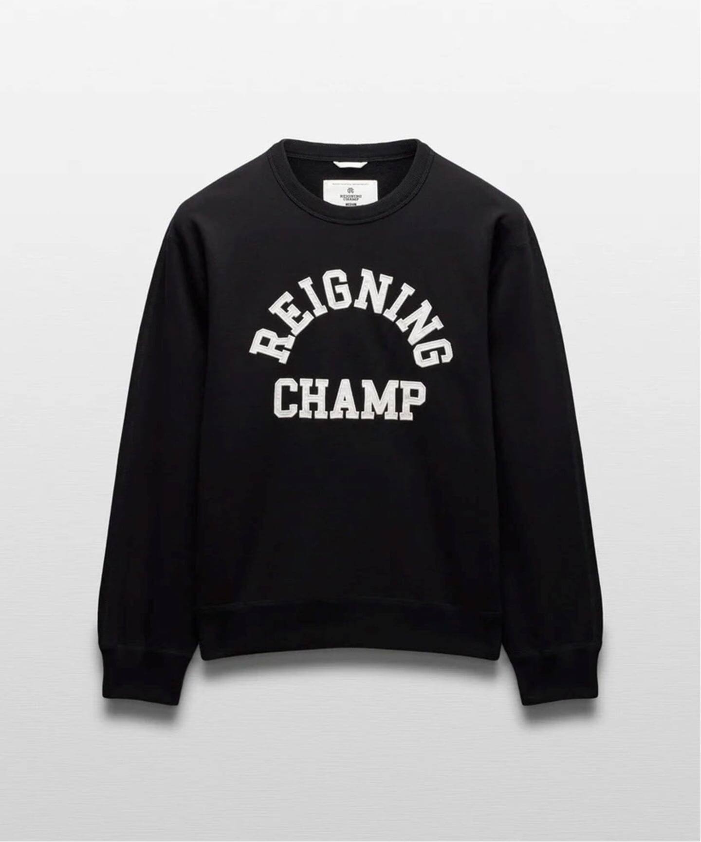 MIDWEIGHT TERRY ARCH LOGO CREWNECK（スウェット）｜REIGNING CHAMP