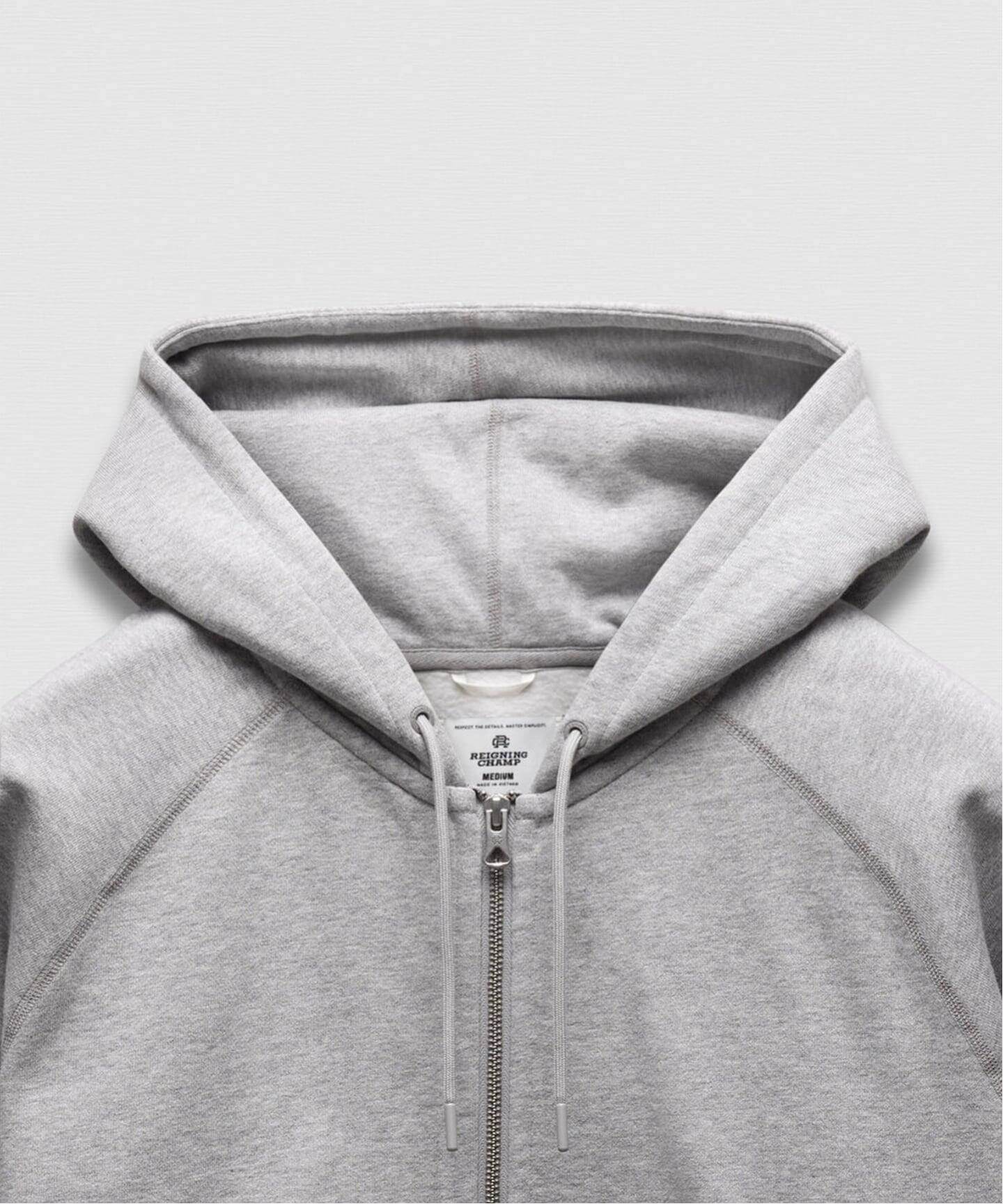 BRUSHED FLEECE ZIP HOODIE（パーカー）｜REIGNING CHAMP（レイニング