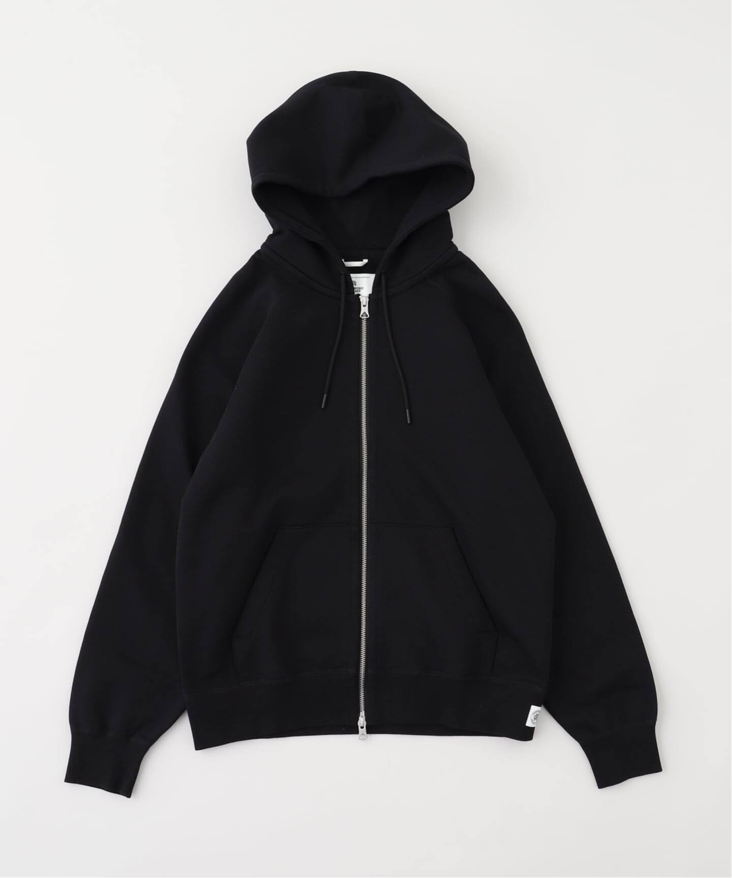 美品　レイニングチャンプ　フリースパーカー　L ブラック　RC-3858 BRUSHED FLEECE ZIP HOODIE（パーカー）｜REIGNING CHAMP（レイニング