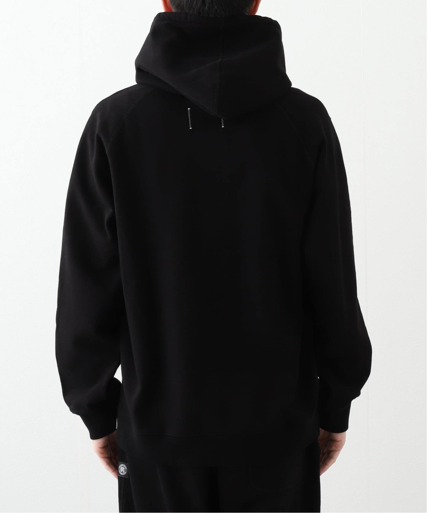 KYOTO BLACK MIDWEIGHT TERRY CLASSIC HOODIE（パーカー）｜REIGNING