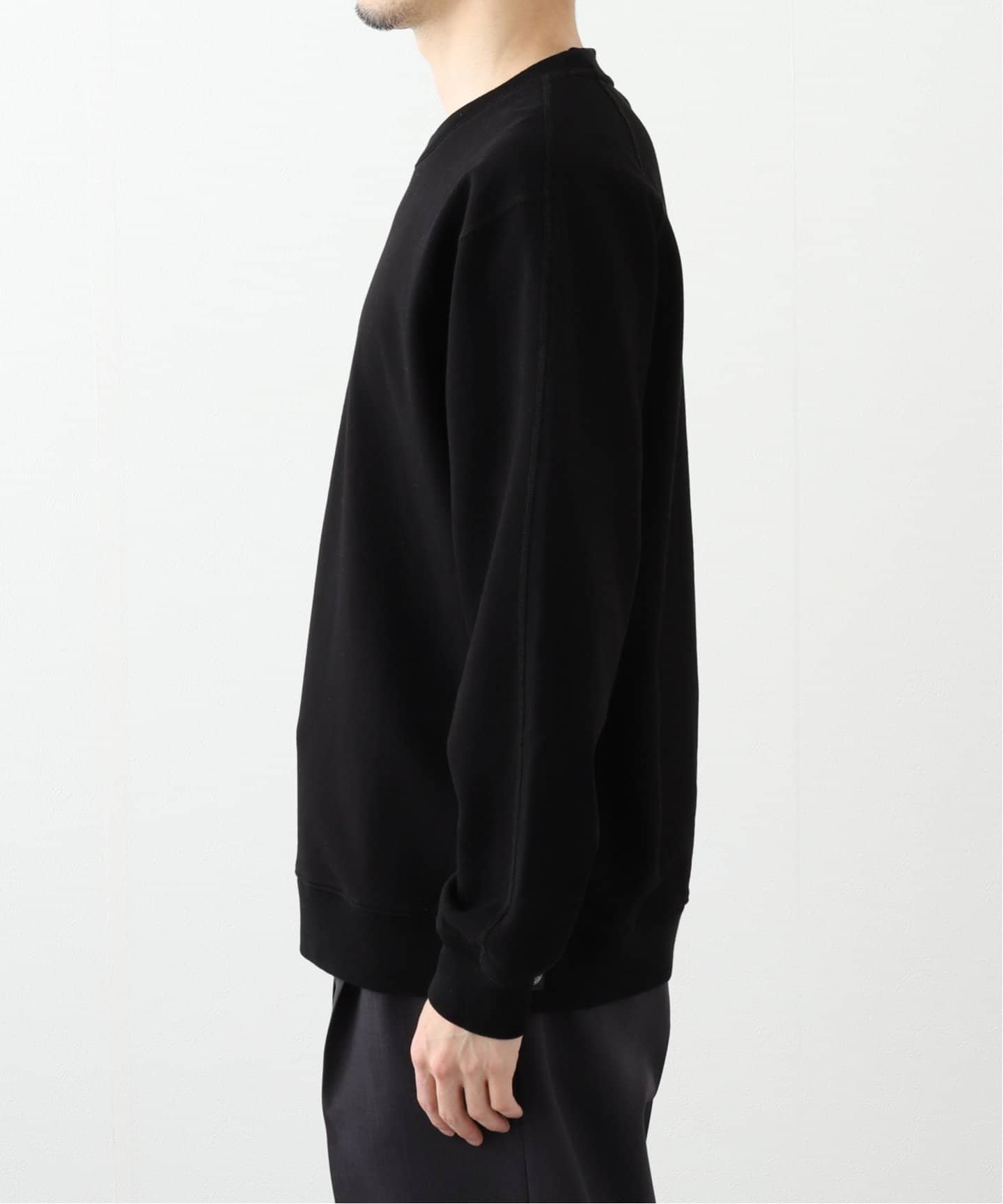 【REIGNING CHAMP】KYOTO BLACK テリー スリム スウェットシャツ Kyoto Black Midweight Terry Slim Crewneck | Reigning Champ