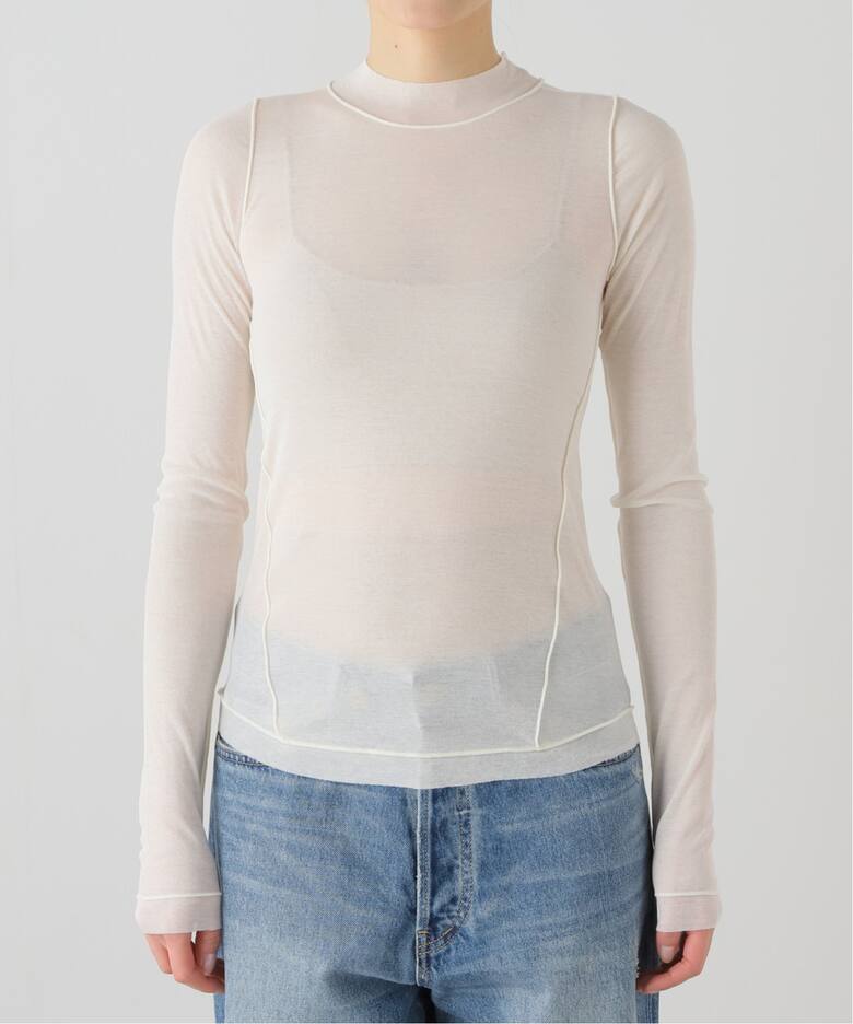 TODAYFUL / トゥデイフル】Sheer Crewneck Long T（Tシャツ 