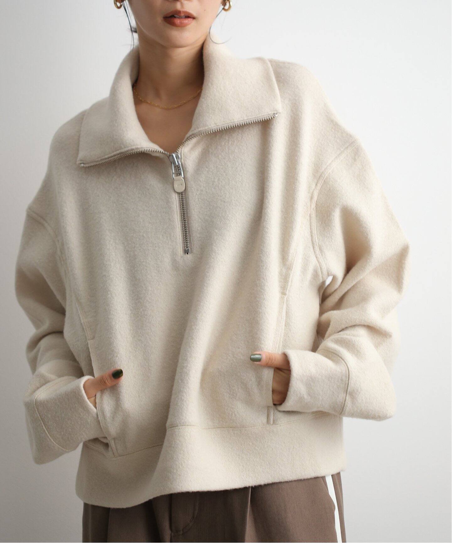 TODAYFUL Halfzip Wool Pullover 12420201（ニット／セーター）｜BOICE 