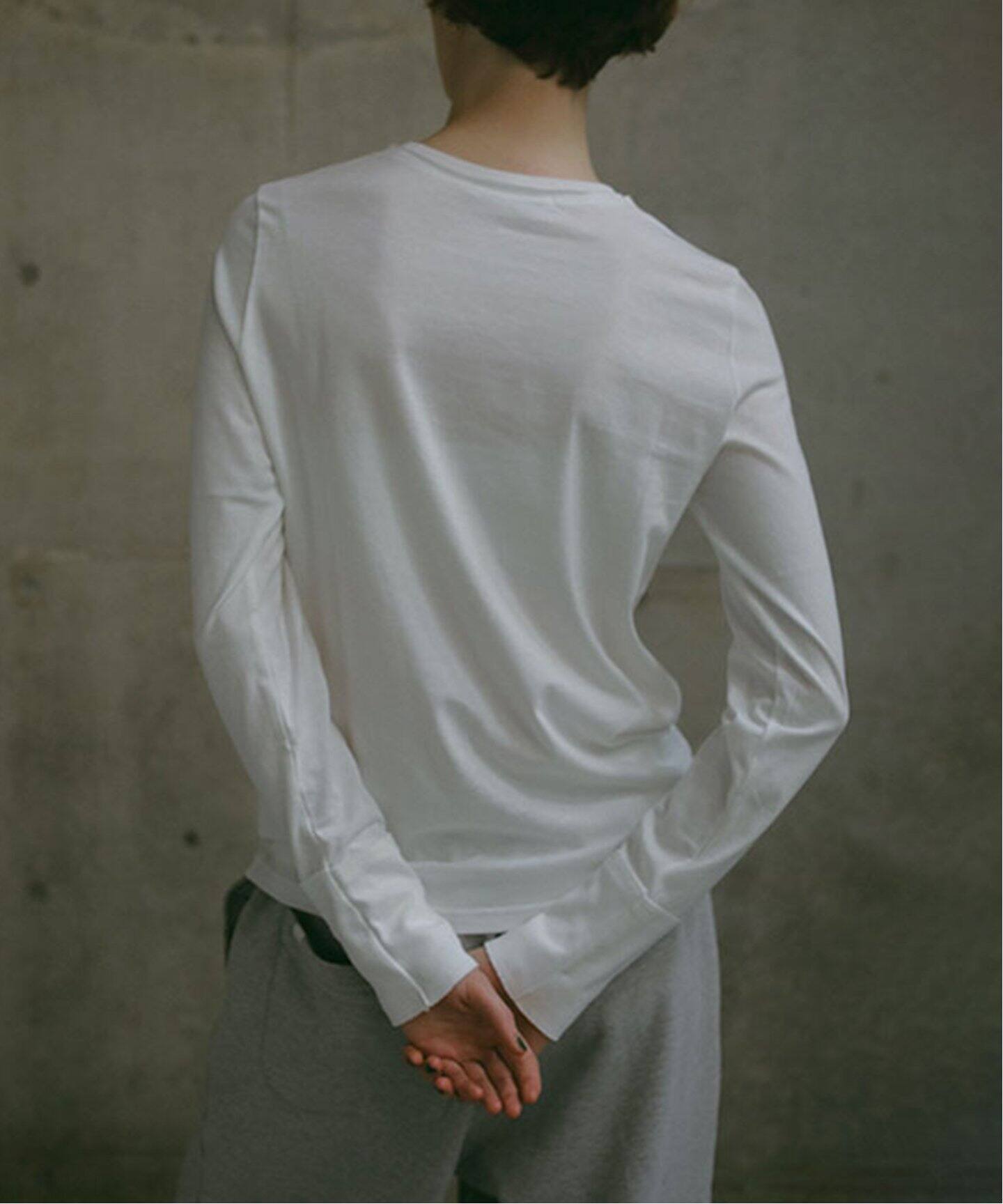 ETRE TOKYO カットオフコットンロンTee 1224512104（Tシャツ 
